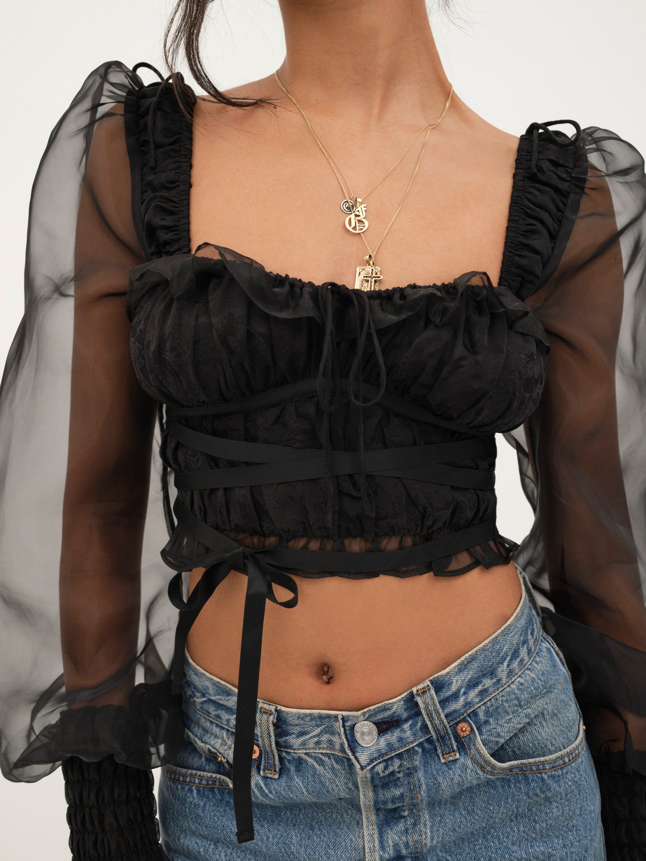 Gabrielle Top sold by For Love And Lemons product image thumbnail 2