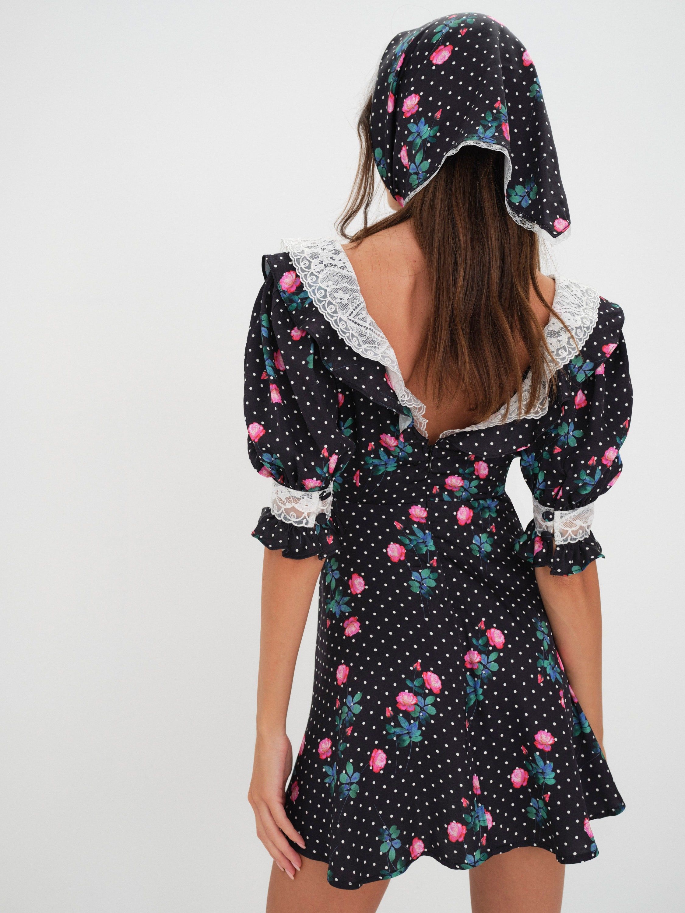 Raisa Mini Dress sold by For Love And Lemons product image thumbnail 4