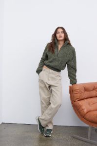 Cozy Fleece Pullover sold by For Love And Lemons