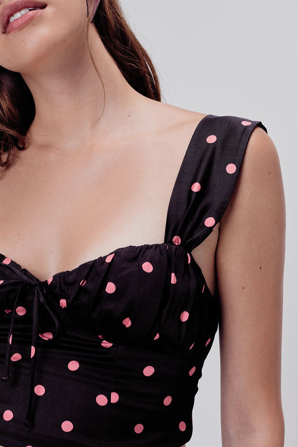 Jenny Dot Crop Top sold by For Love And Lemons product image thumbnail 3