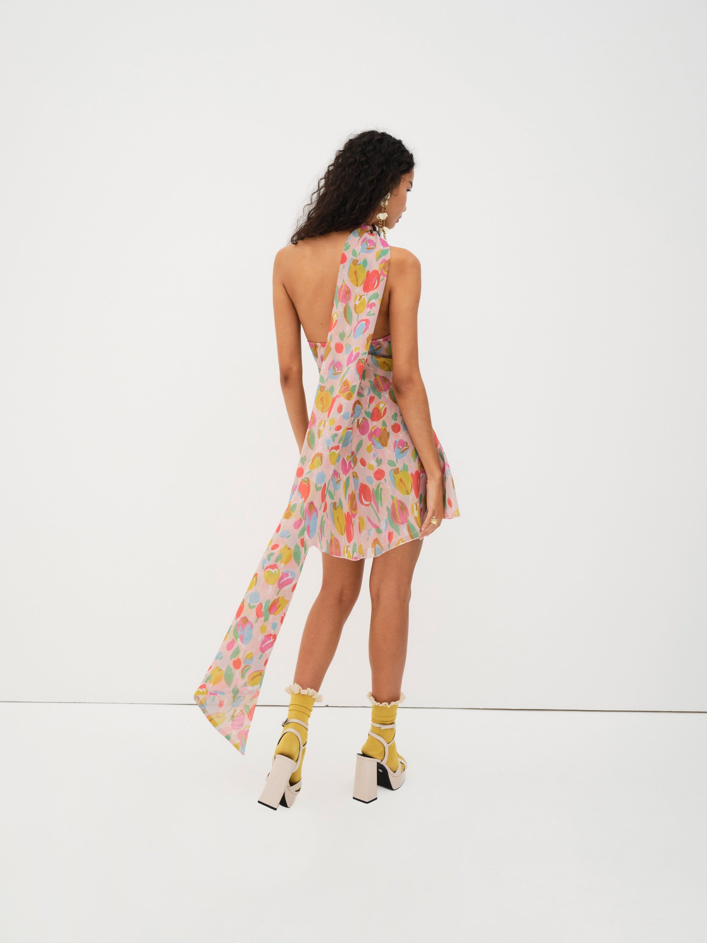 Audrey Mini Dress sold by For Love And Lemons product image thumbnail 4