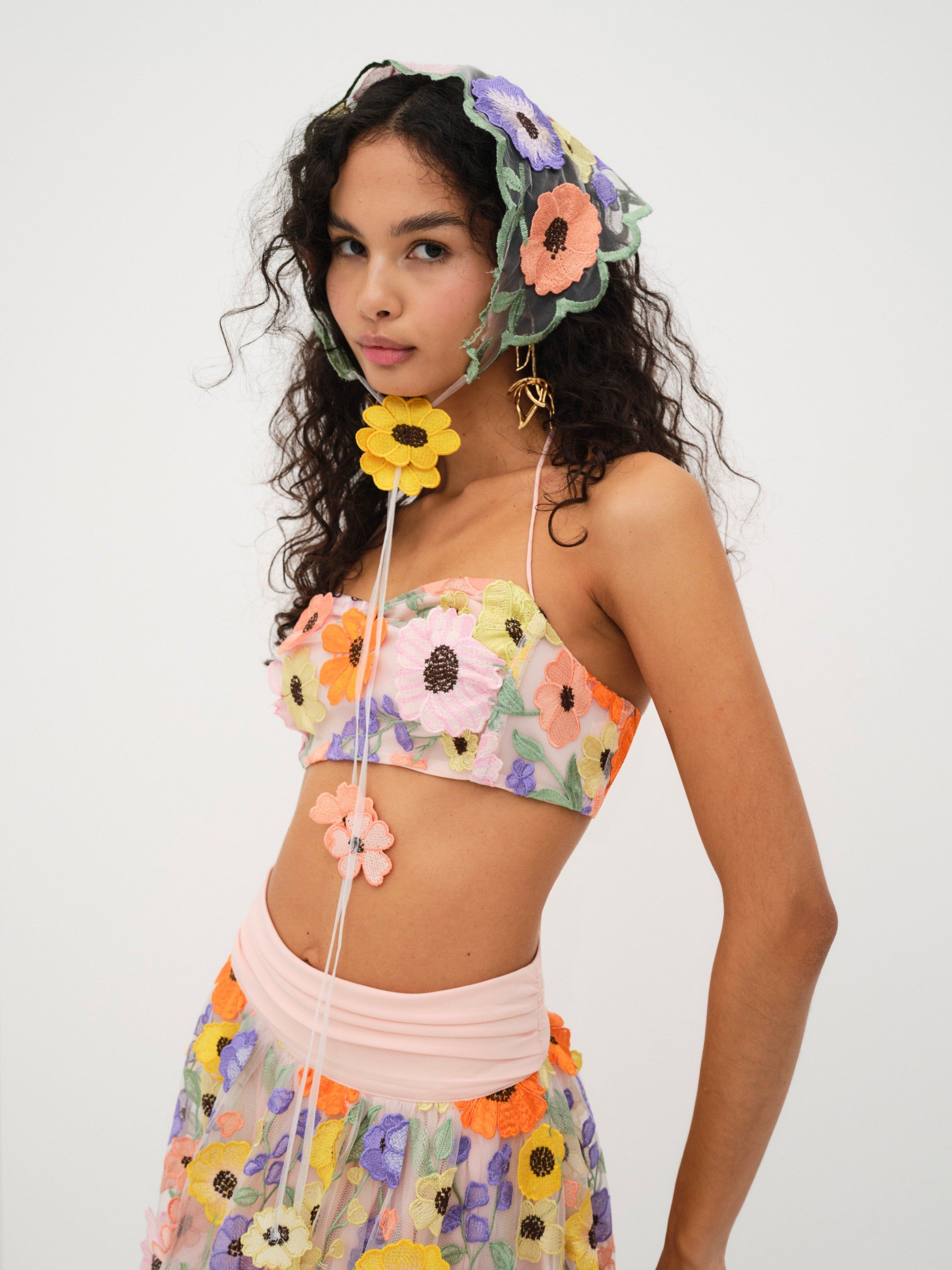 Piccola Crop Top sold by For Love And Lemons