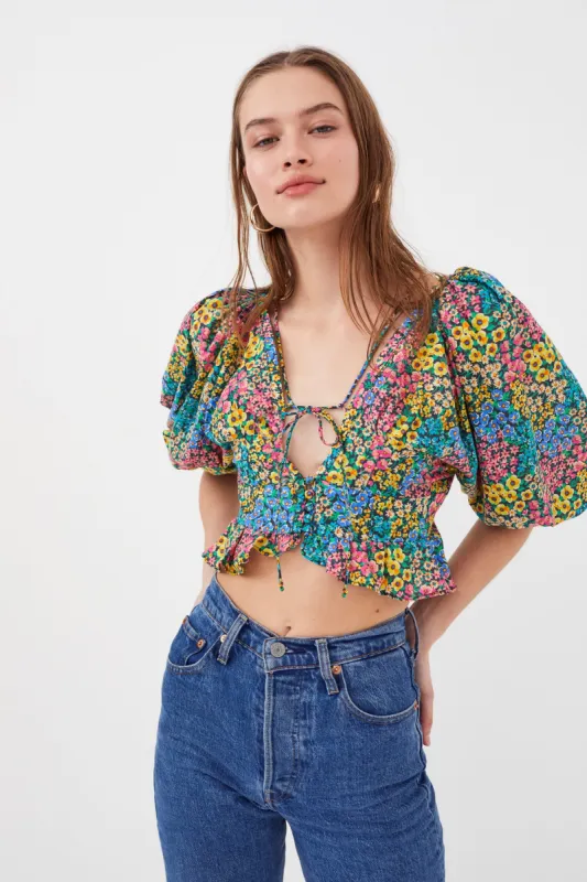 Ruth Crop Top sold by For Love And Lemons