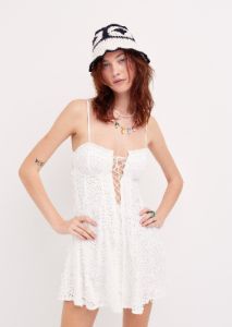 Cassie Corset Mini Dress sold by For Love And Lemons