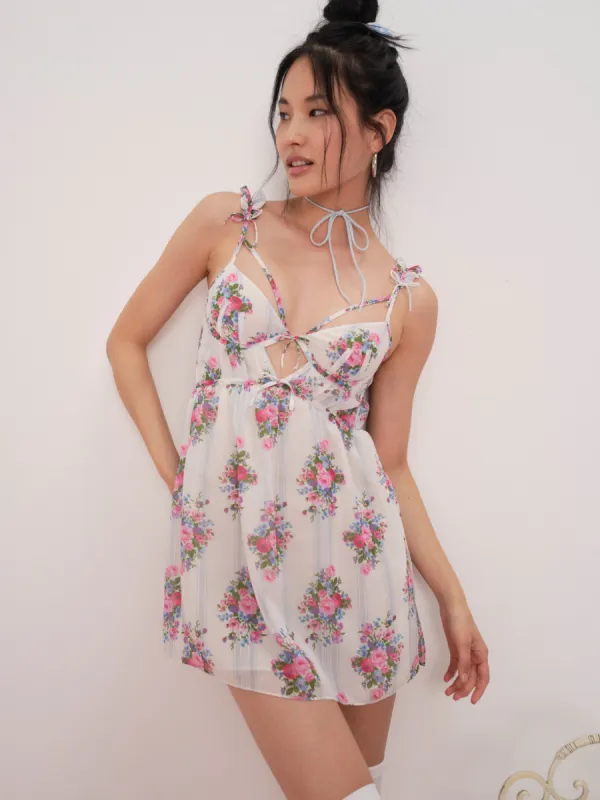 Lailah Slip Dress sold by For Love And Lemons