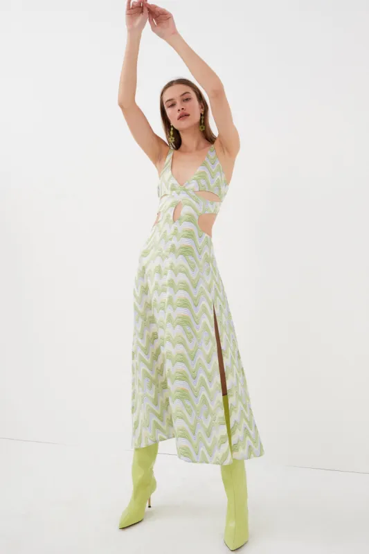 Yori Midi Dress sold by For Love And Lemons