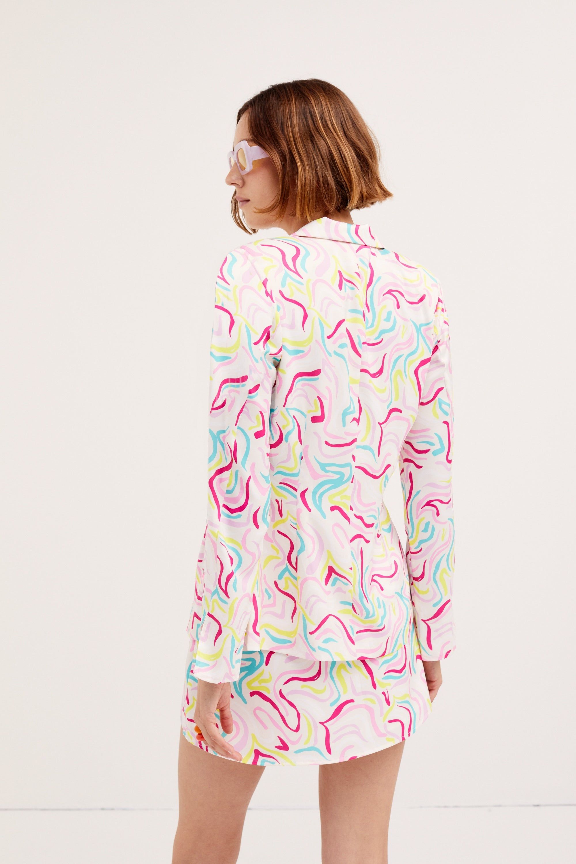 Noah Mini Skirt sold by For Love And Lemons product image thumbnail 4