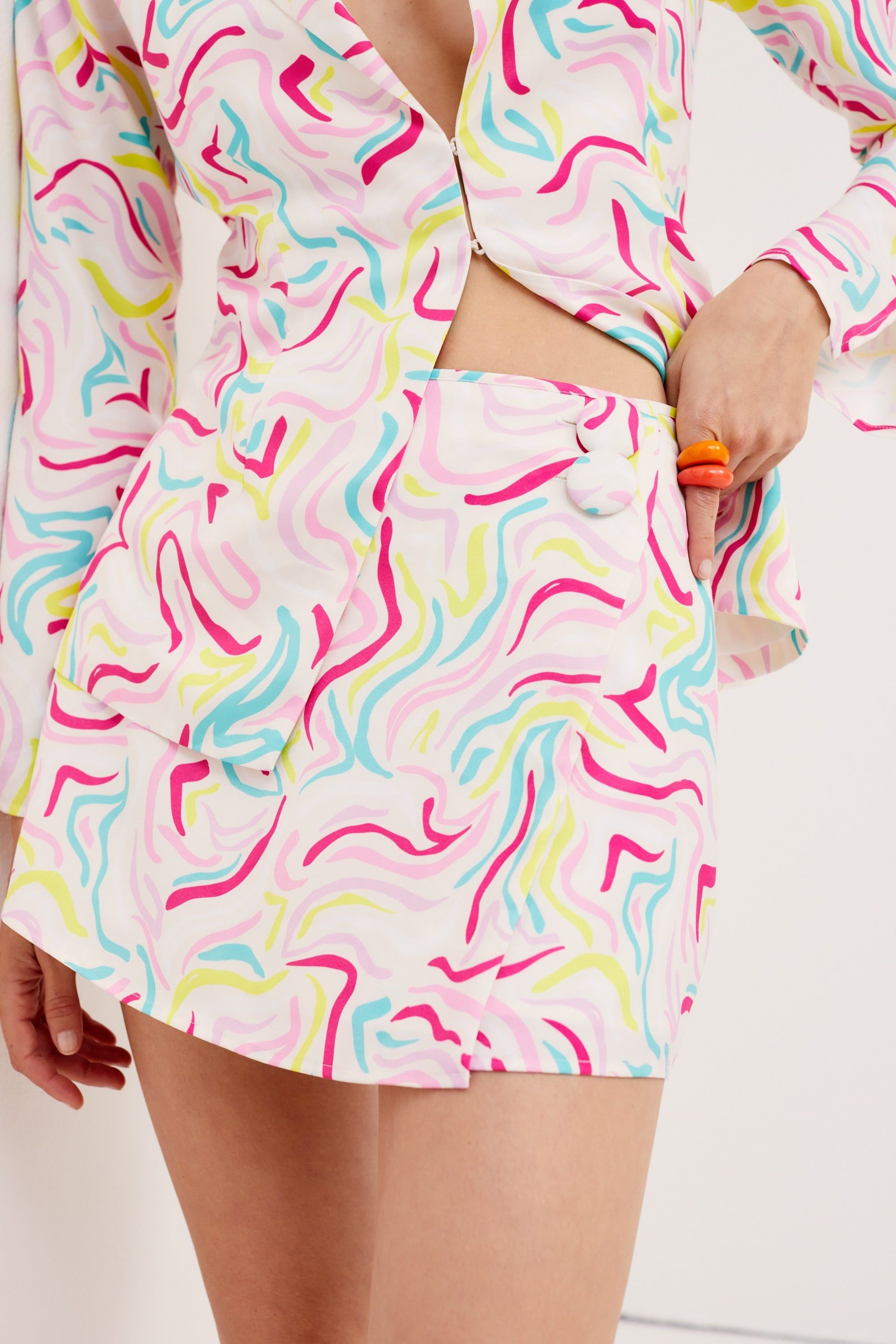 Noah Mini Skirt sold by For Love And Lemons