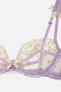 Heart Wreath Underwire Bra sold by For Love And Lemons