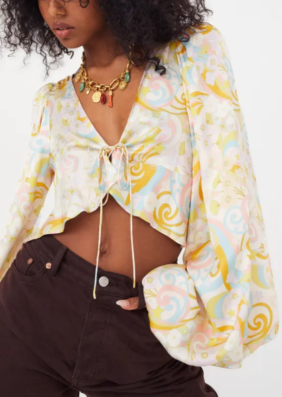 Marcia Crop Top sold by For Love And Lemons