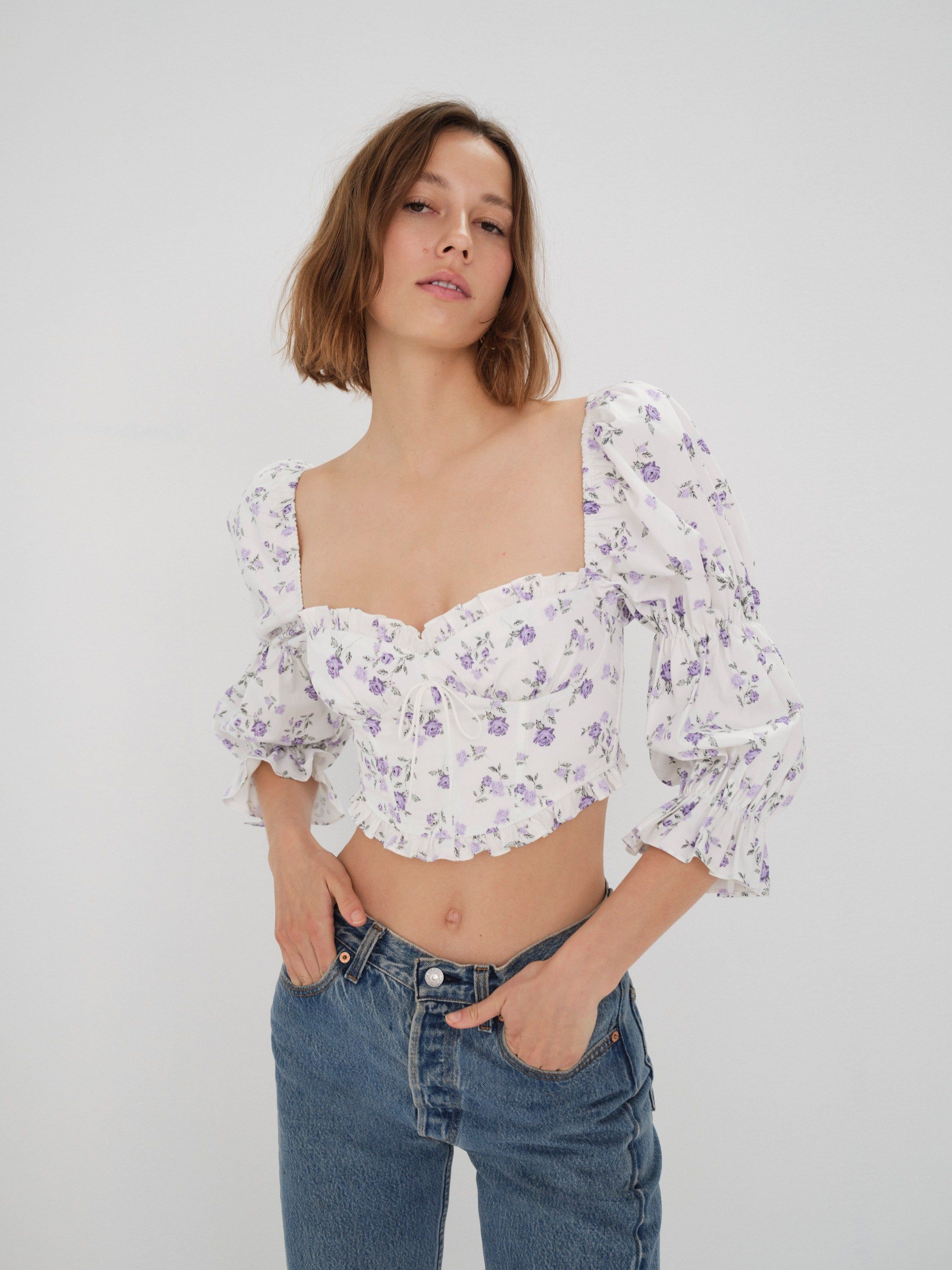 Leslie Blouse sold by For Love And Lemons