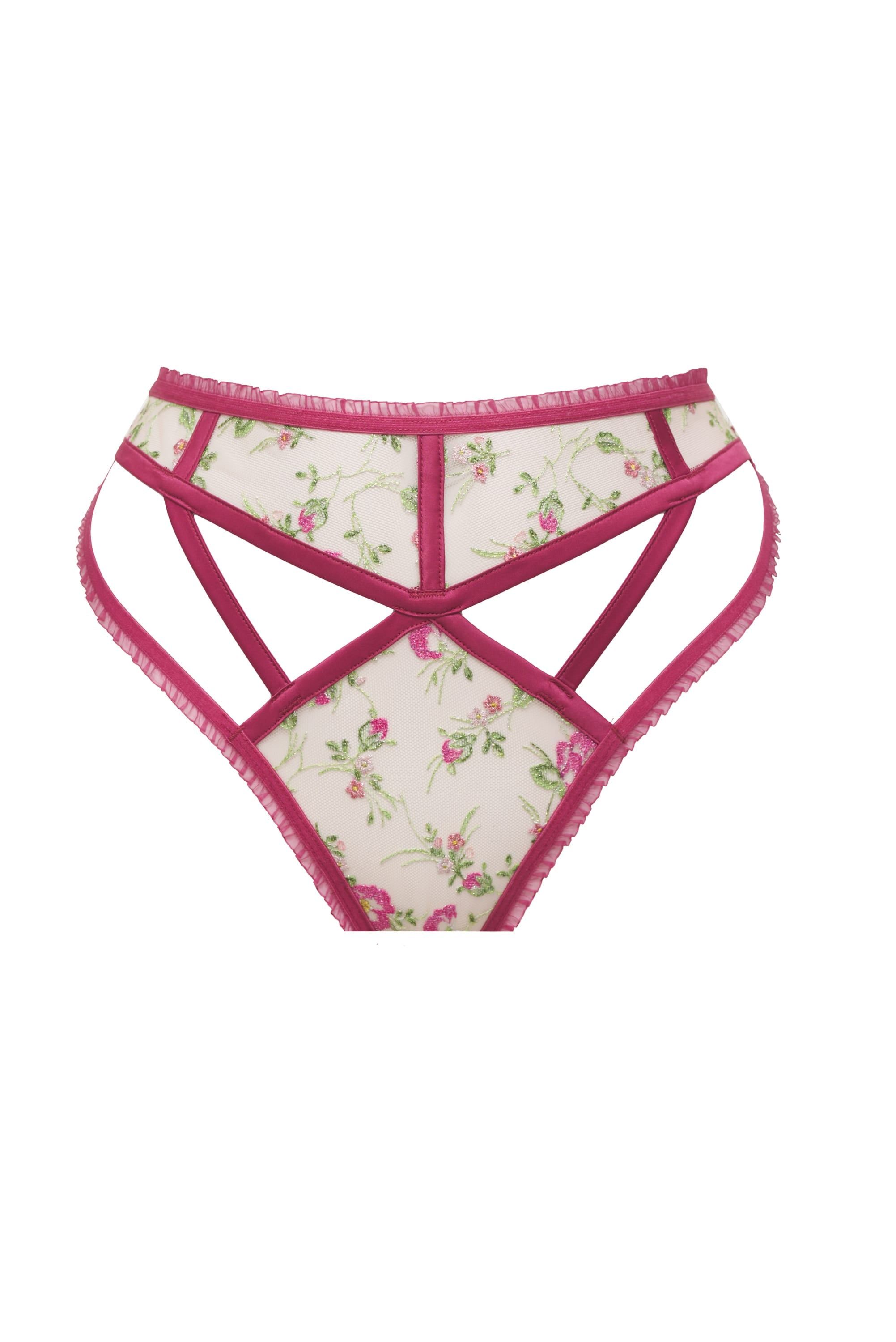 Camila High-waist Cheeky Panty sold by For Love And Lemons product image thumbnail 6