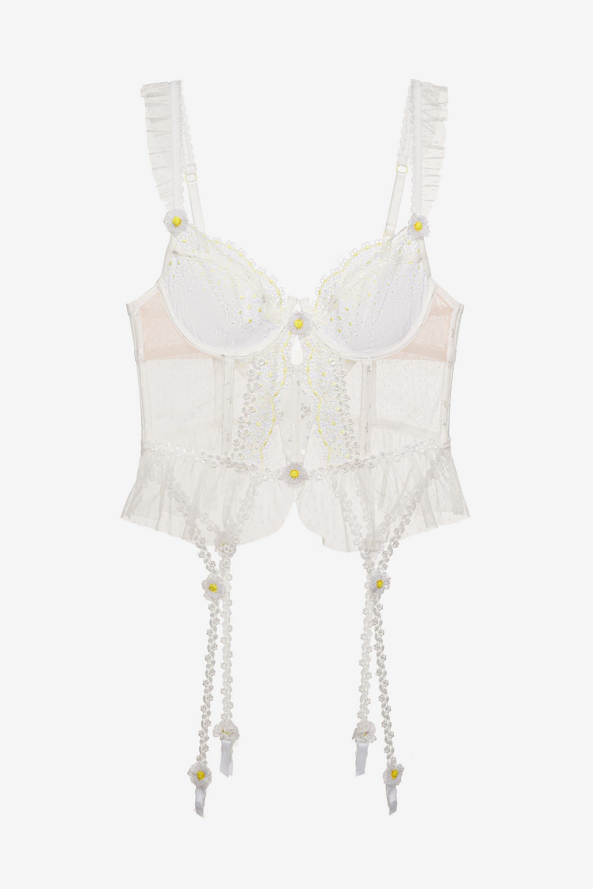 3D Daisy Bustier sold by For Love And Lemons