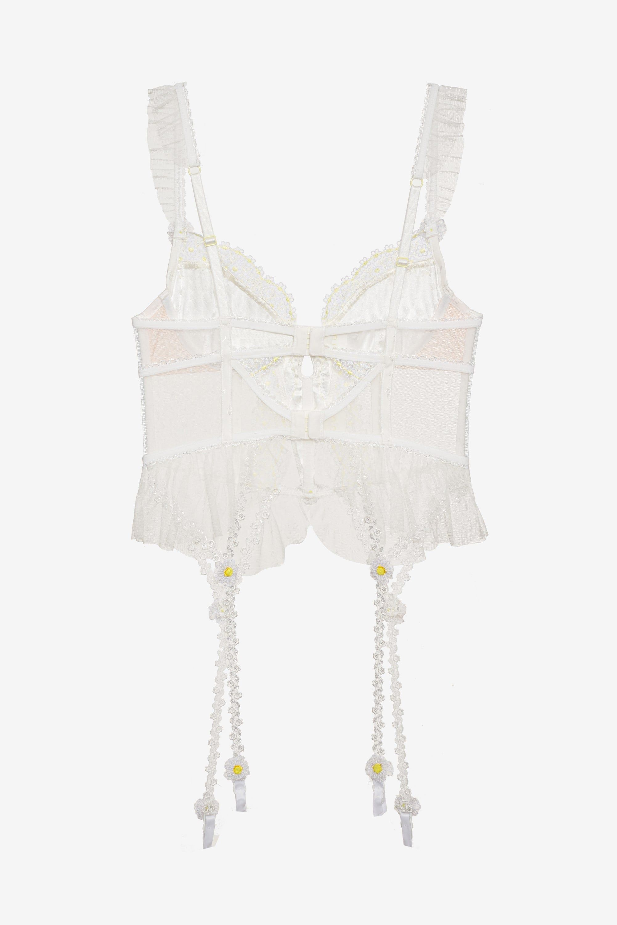 3D Daisy Bustier sold by For Love And Lemons product image thumbnail 6