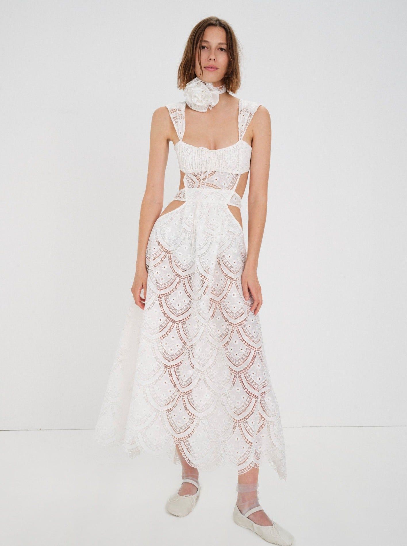 Megan Midi Dress sold by For Love And Lemons