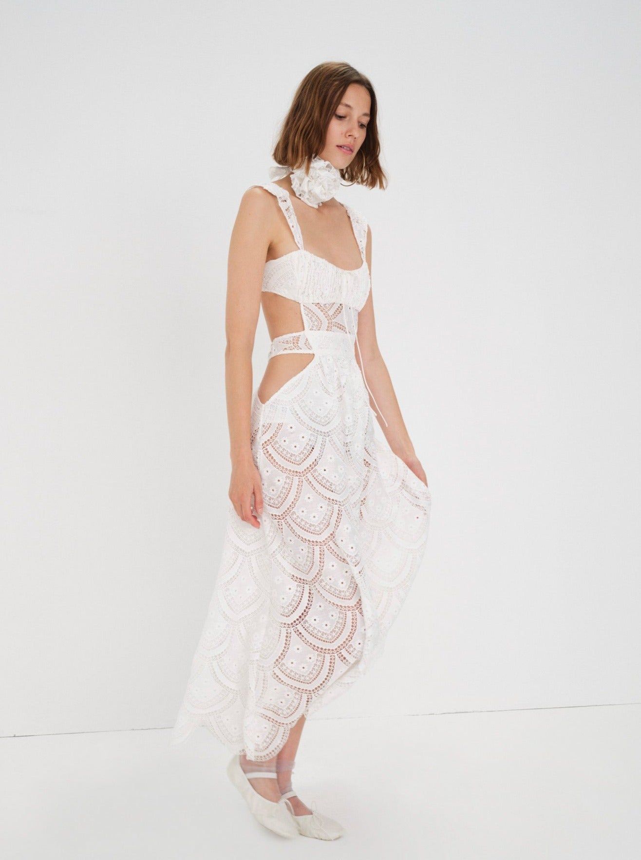 Megan Midi Dress sold by For Love And Lemons product image thumbnail 3