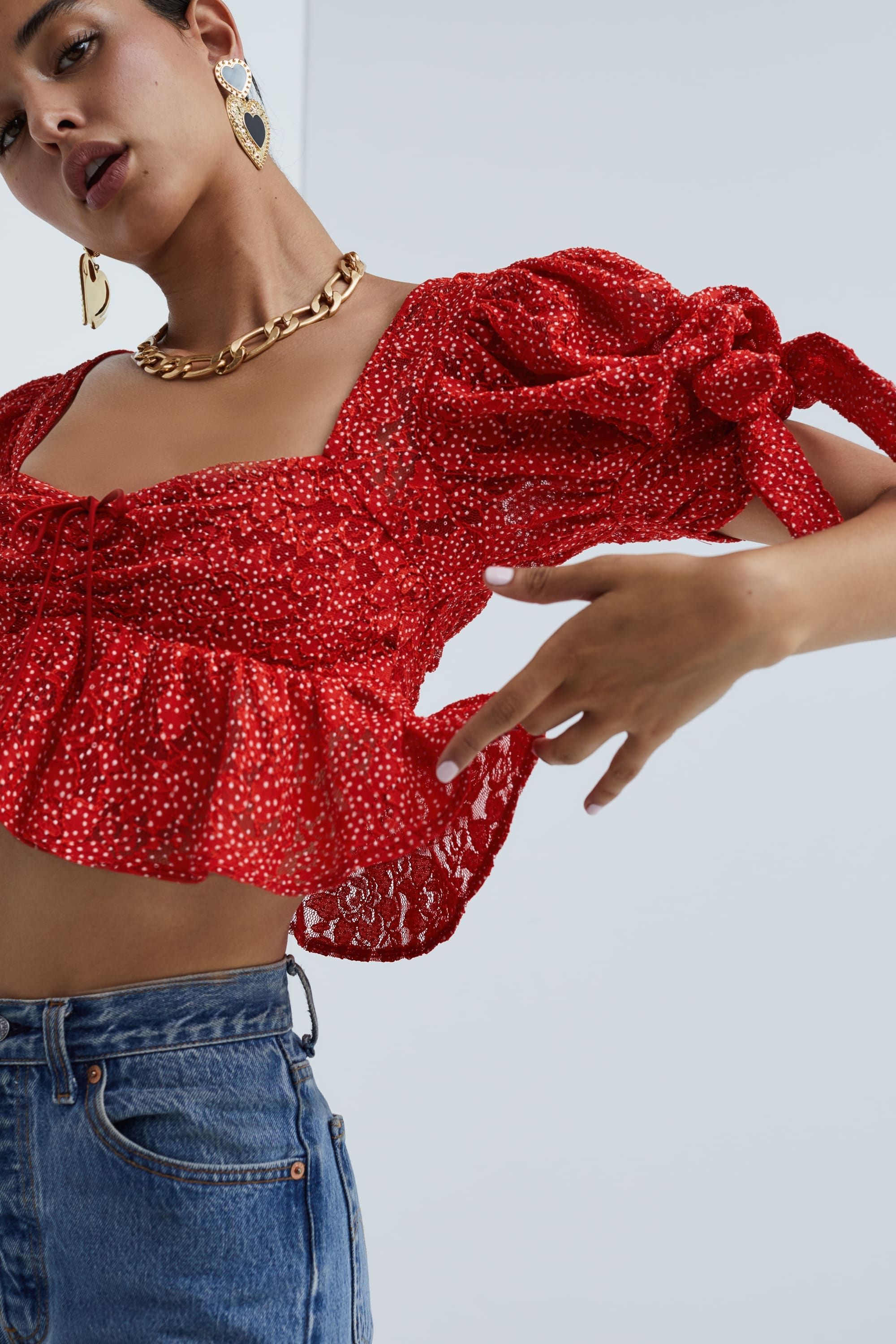 Lelia Top sold by For Love And Lemons product image thumbnail 8