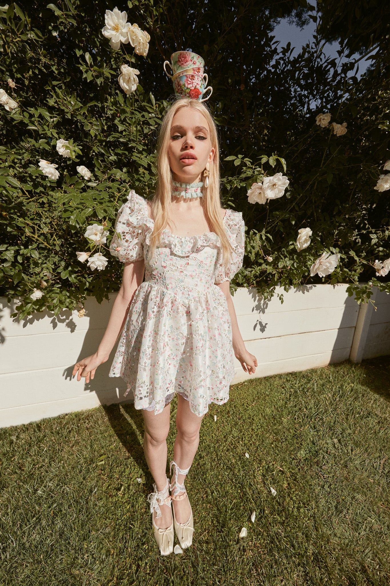 Magnolia Mini Dress sold by For Love And Lemons product image thumbnail 9