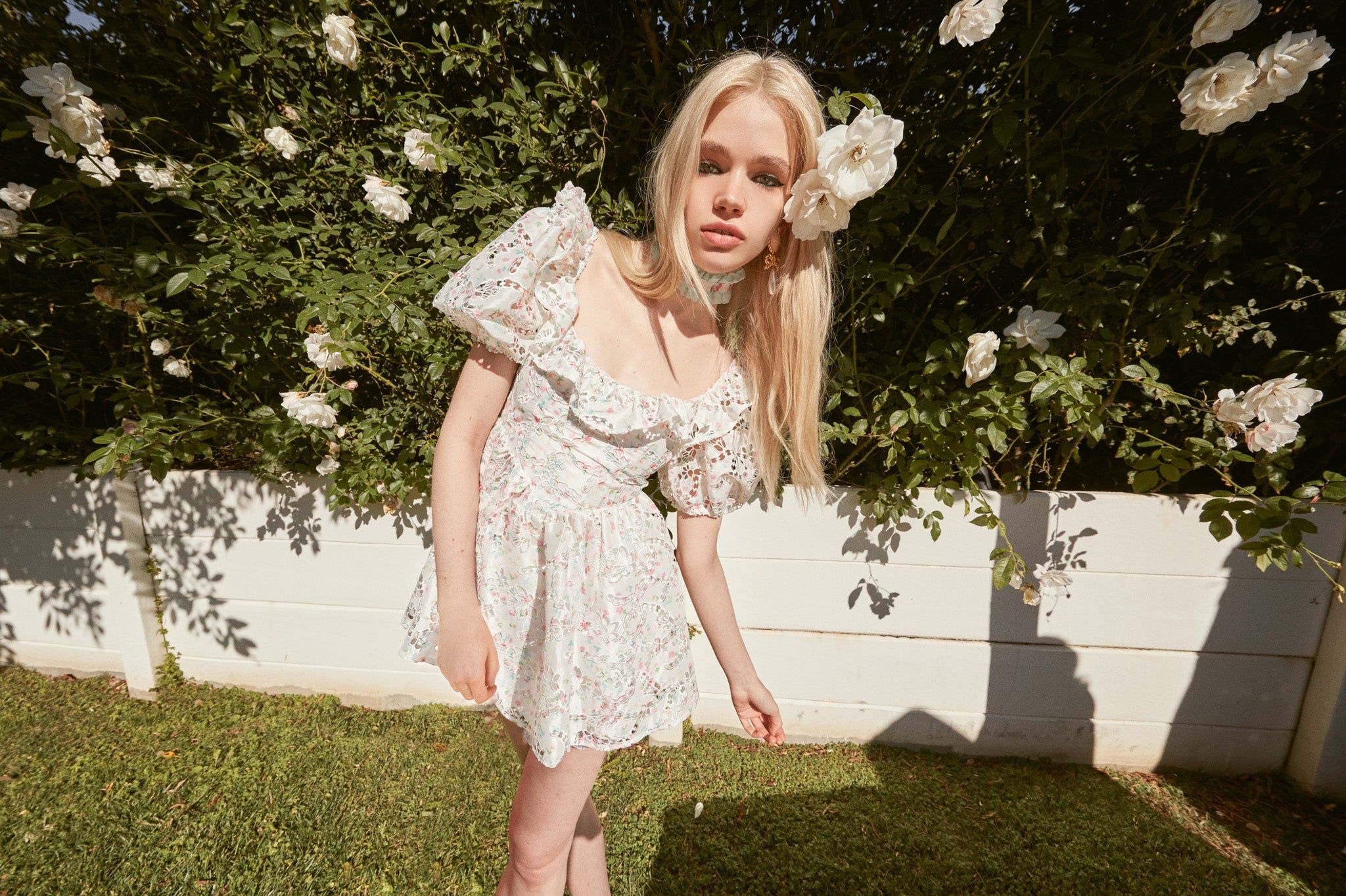 Magnolia Mini Dress sold by For Love And Lemons product image thumbnail 8