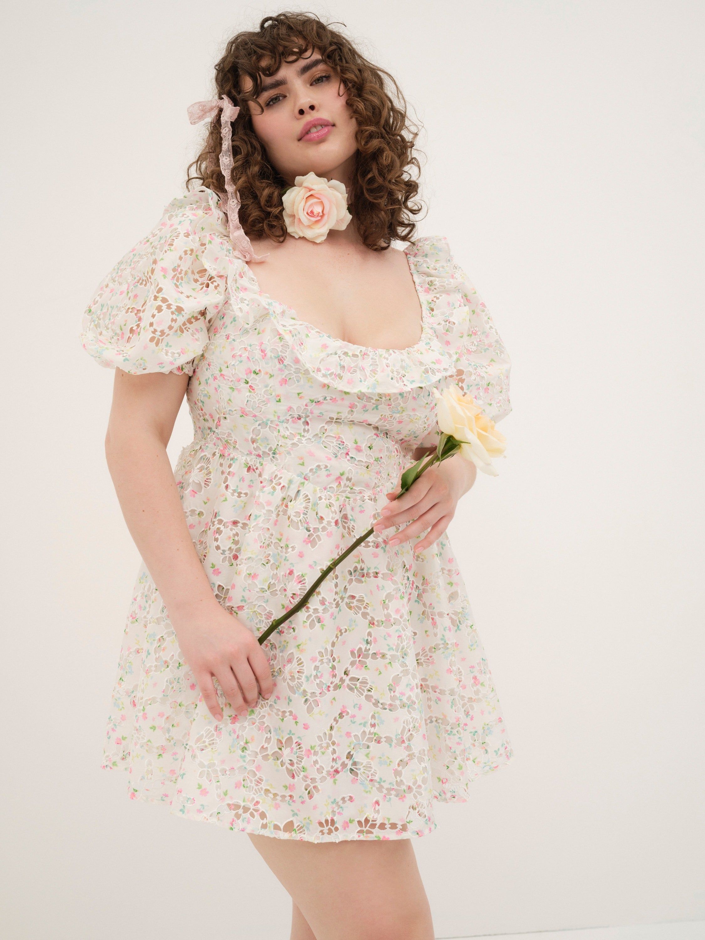 Magnolia Mini Dress sold by For Love And Lemons product image thumbnail 6