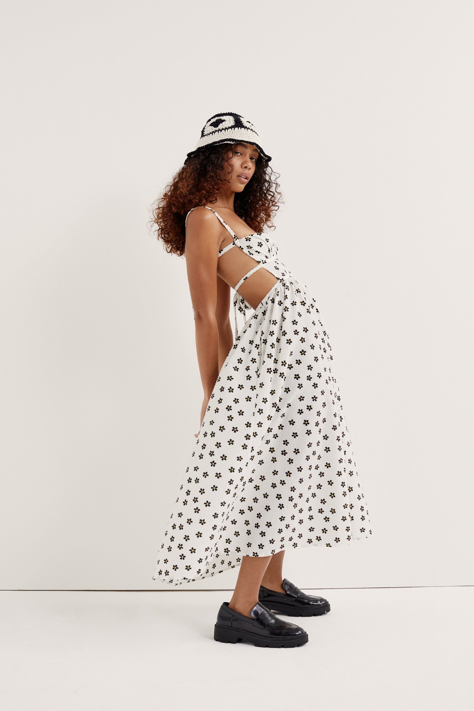 Brenda Midi Dress sold by For Love And Lemons product image thumbnail 3