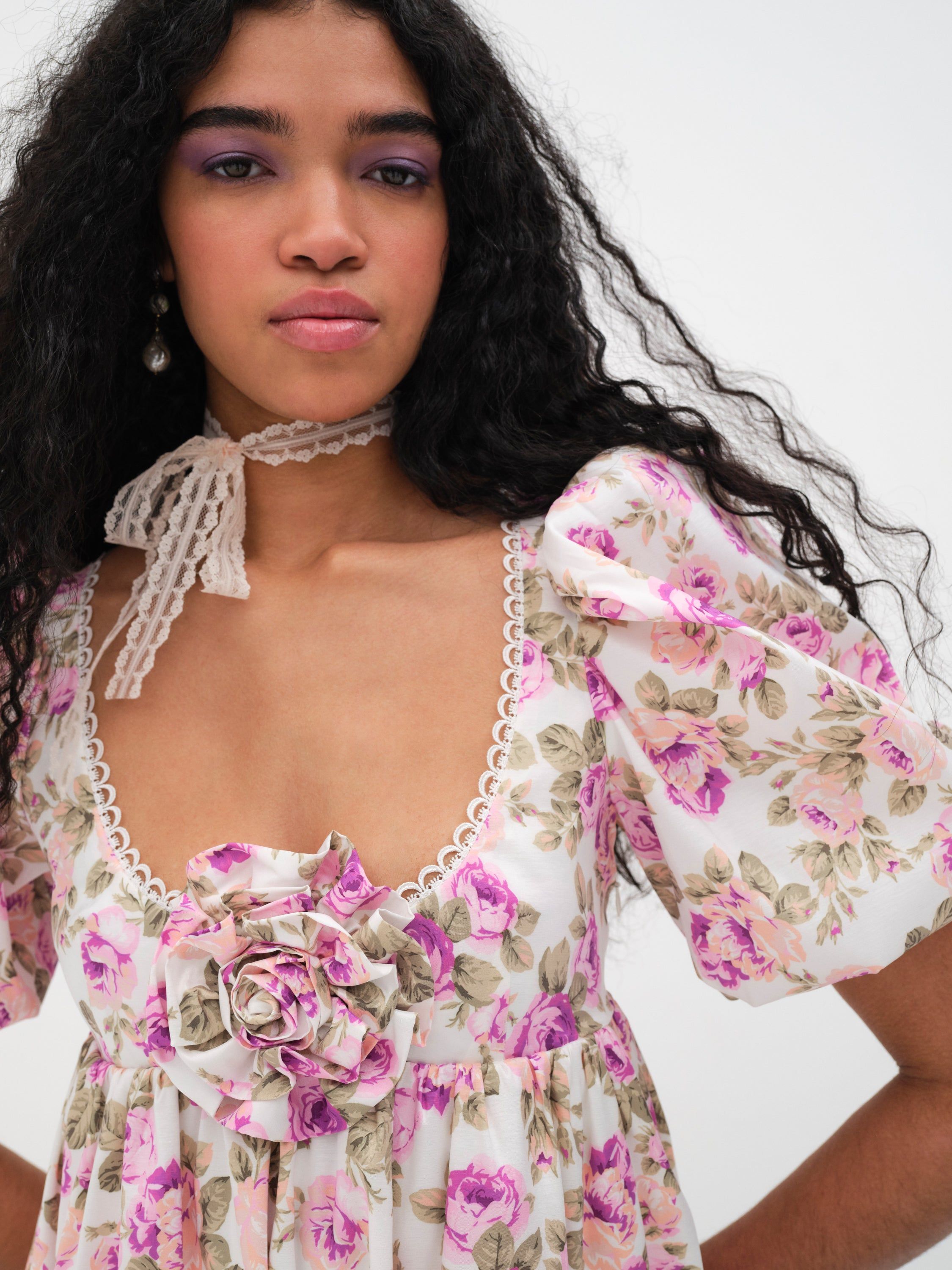 Milani Mini Dress sold by For Love And Lemons product image thumbnail 4
