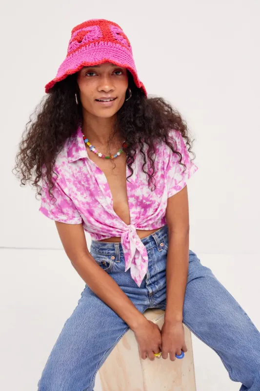 Devon Crop Top sold by For Love And Lemons