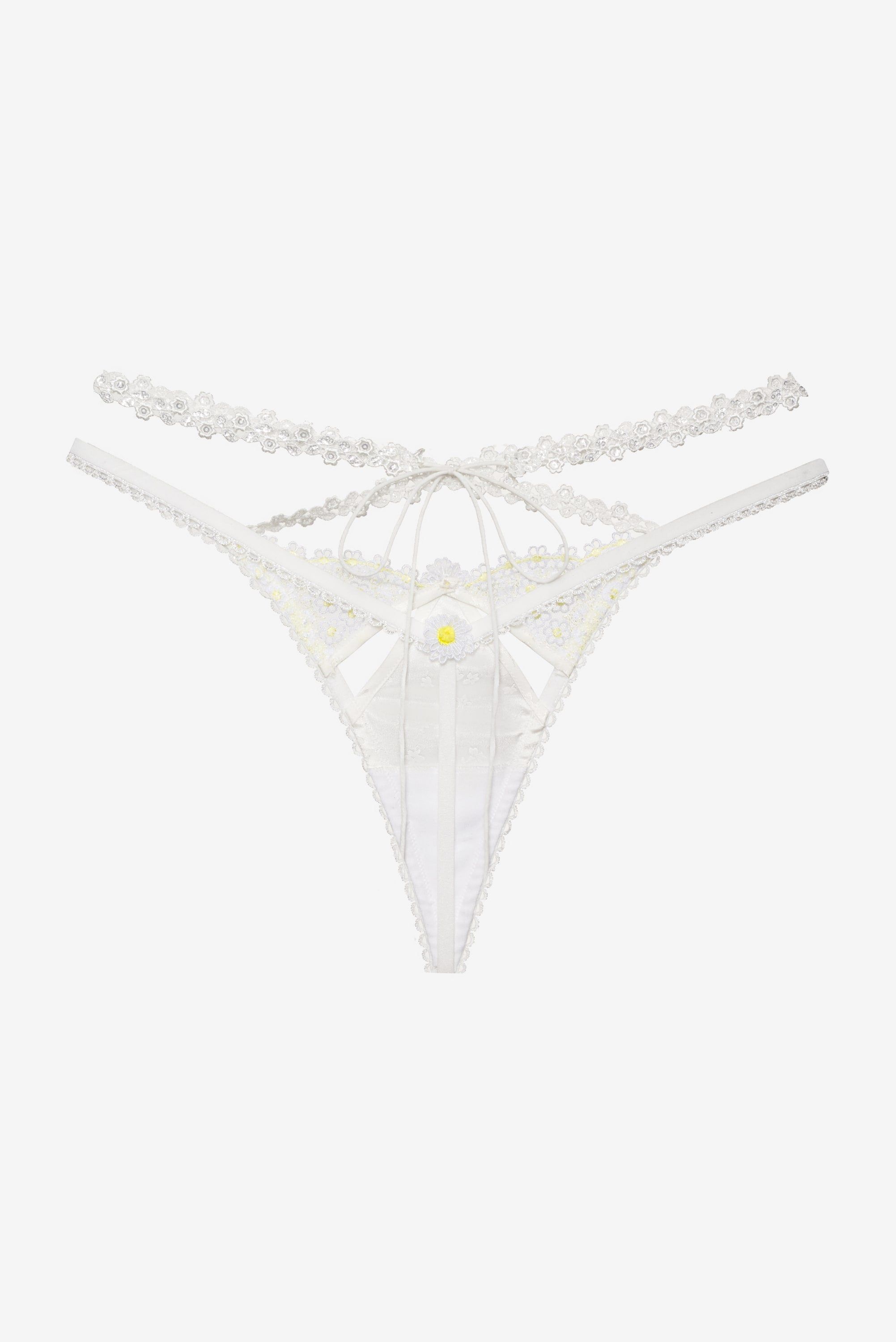 3D Daisy High-Waist Panty sold by For Love And Lemons product image thumbnail 6