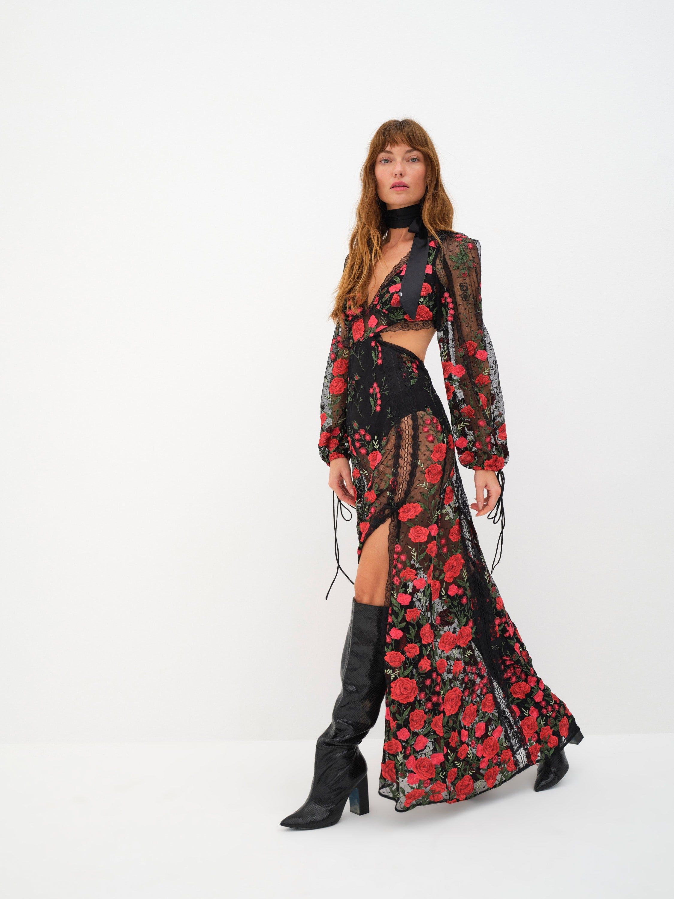 Araceli Maxi Dress sold by For Love And Lemons product image thumbnail 3