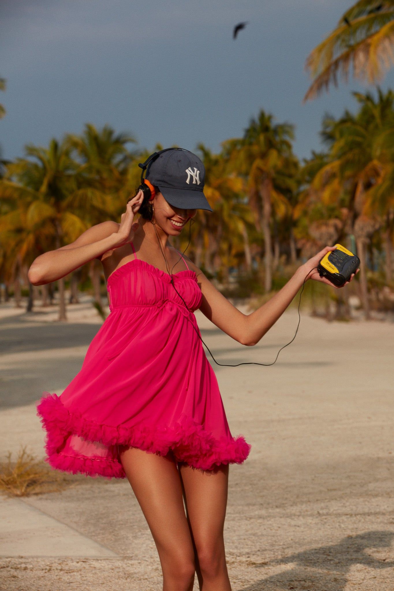 Tropical Chiffon Slip Dress sold by For Love And Lemons product image thumbnail 8