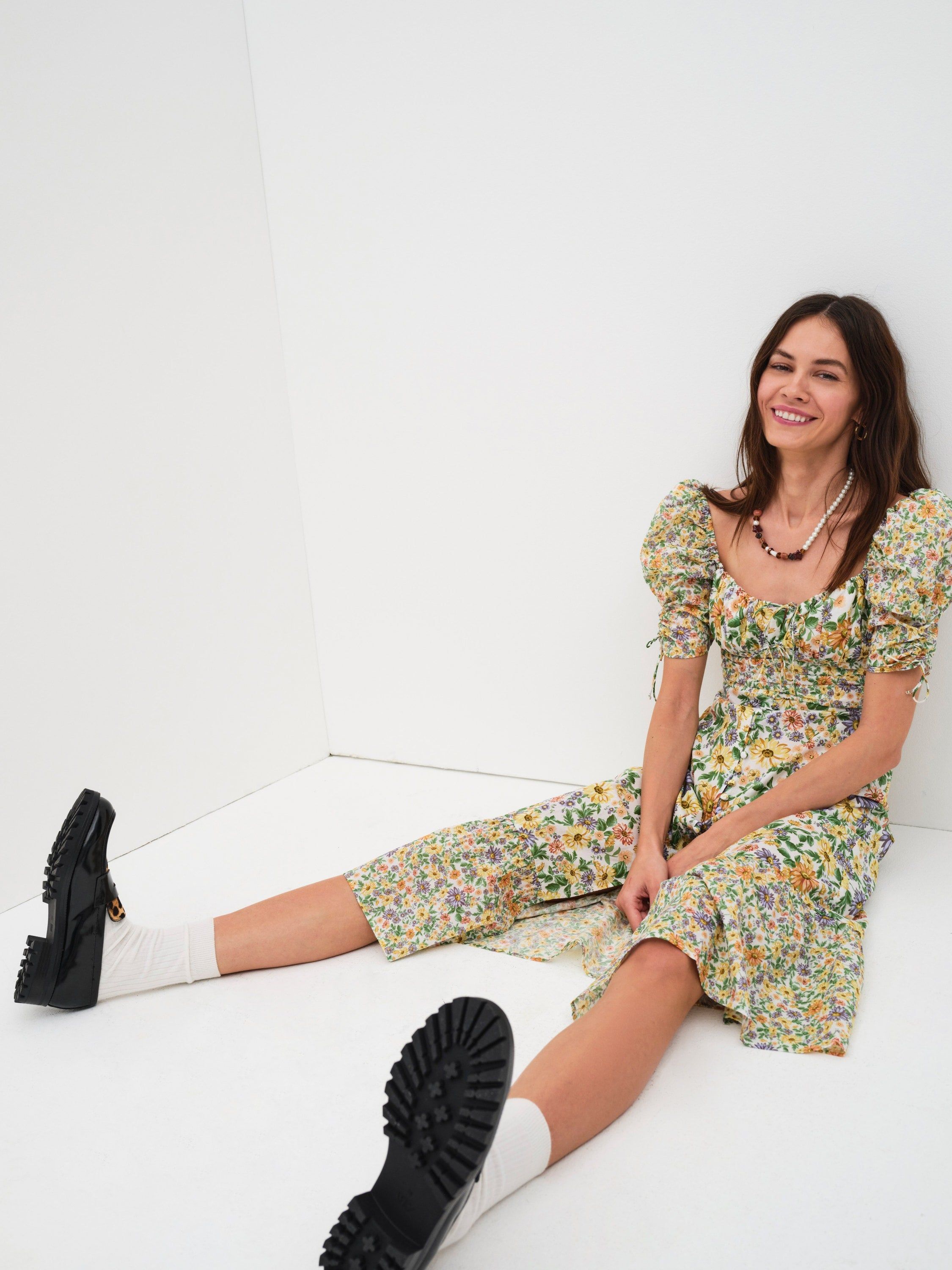 Riley Midi Dress sold by For Love And Lemons product image thumbnail 2