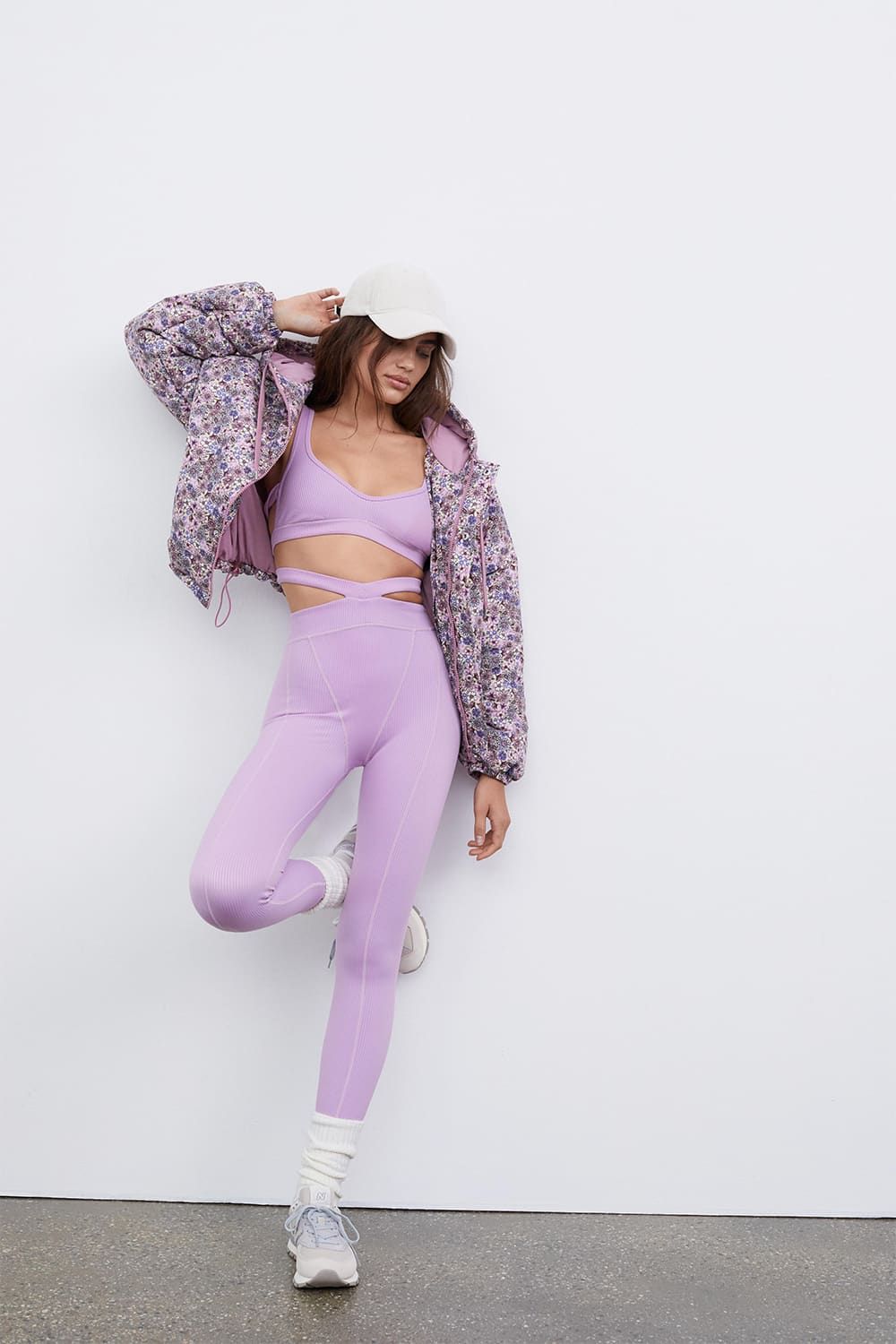 Ribbed Scoop Neck Bra sold by For Love And Lemons product image thumbnail 3