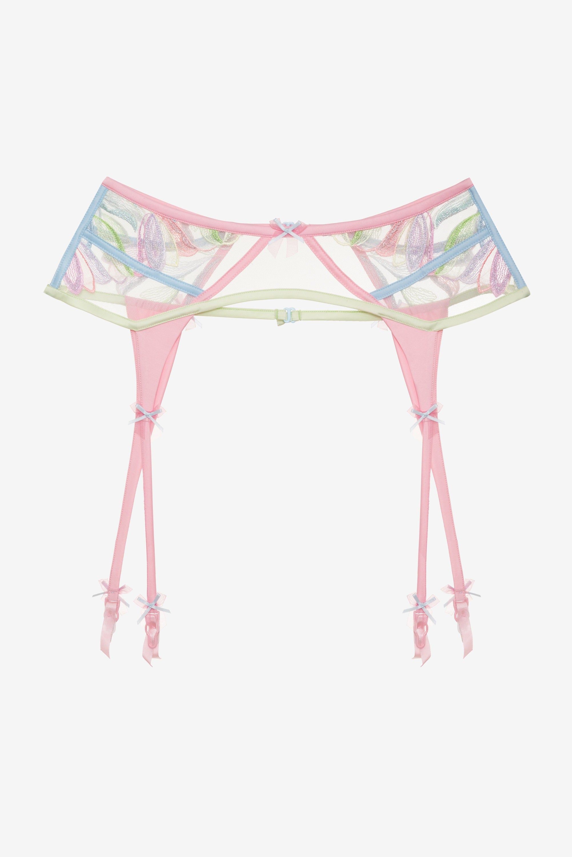 Pastel Tulips Garter sold by For Love And Lemons