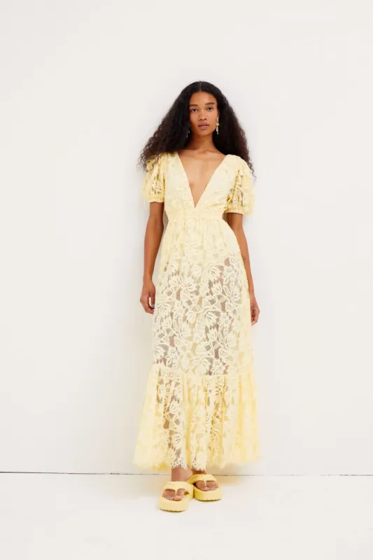 chinese dress ladies Desiree Maxi Dress by For Love & Lemons main image 1