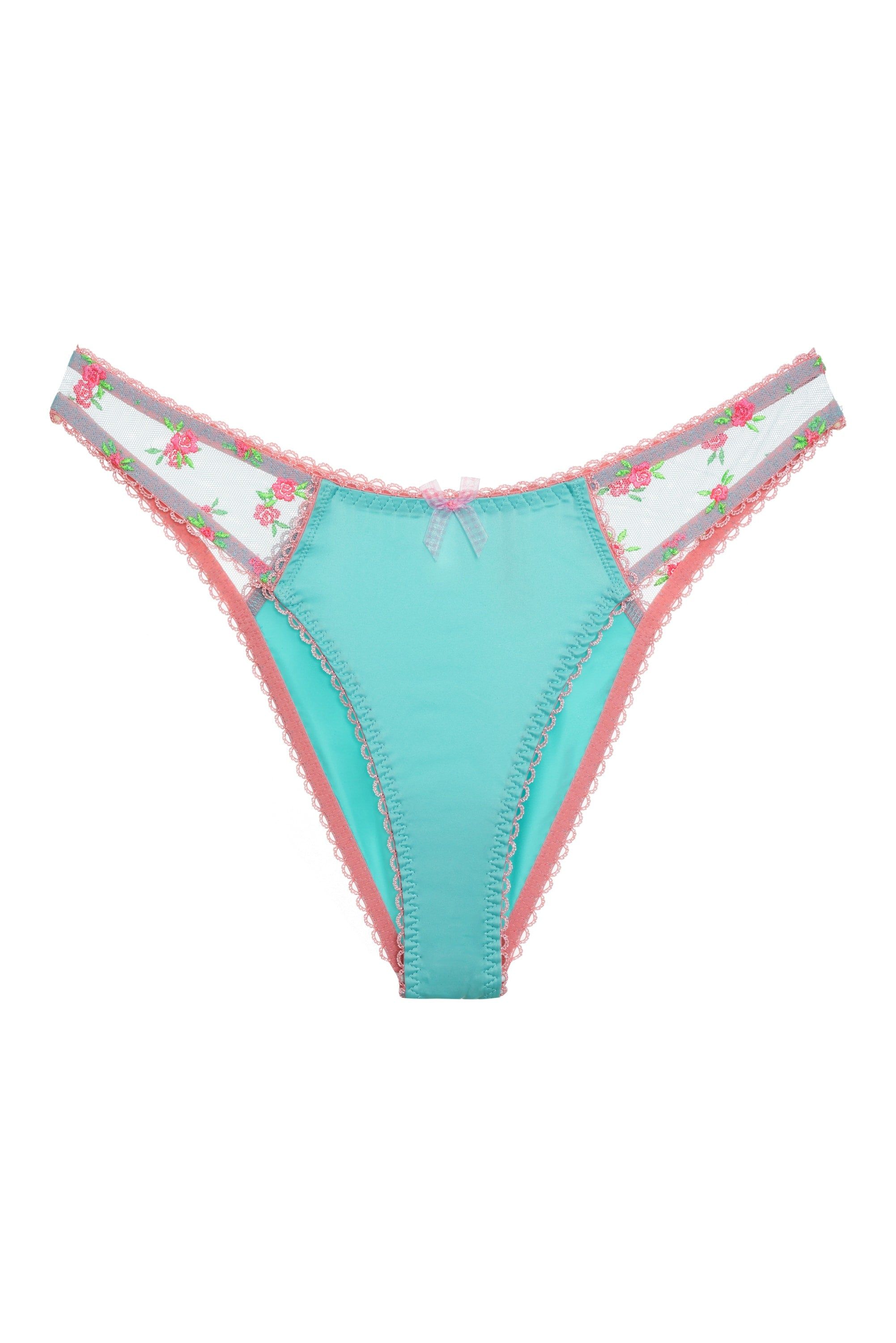 Garden Party High-Waist Panty sold by For Love And Lemons