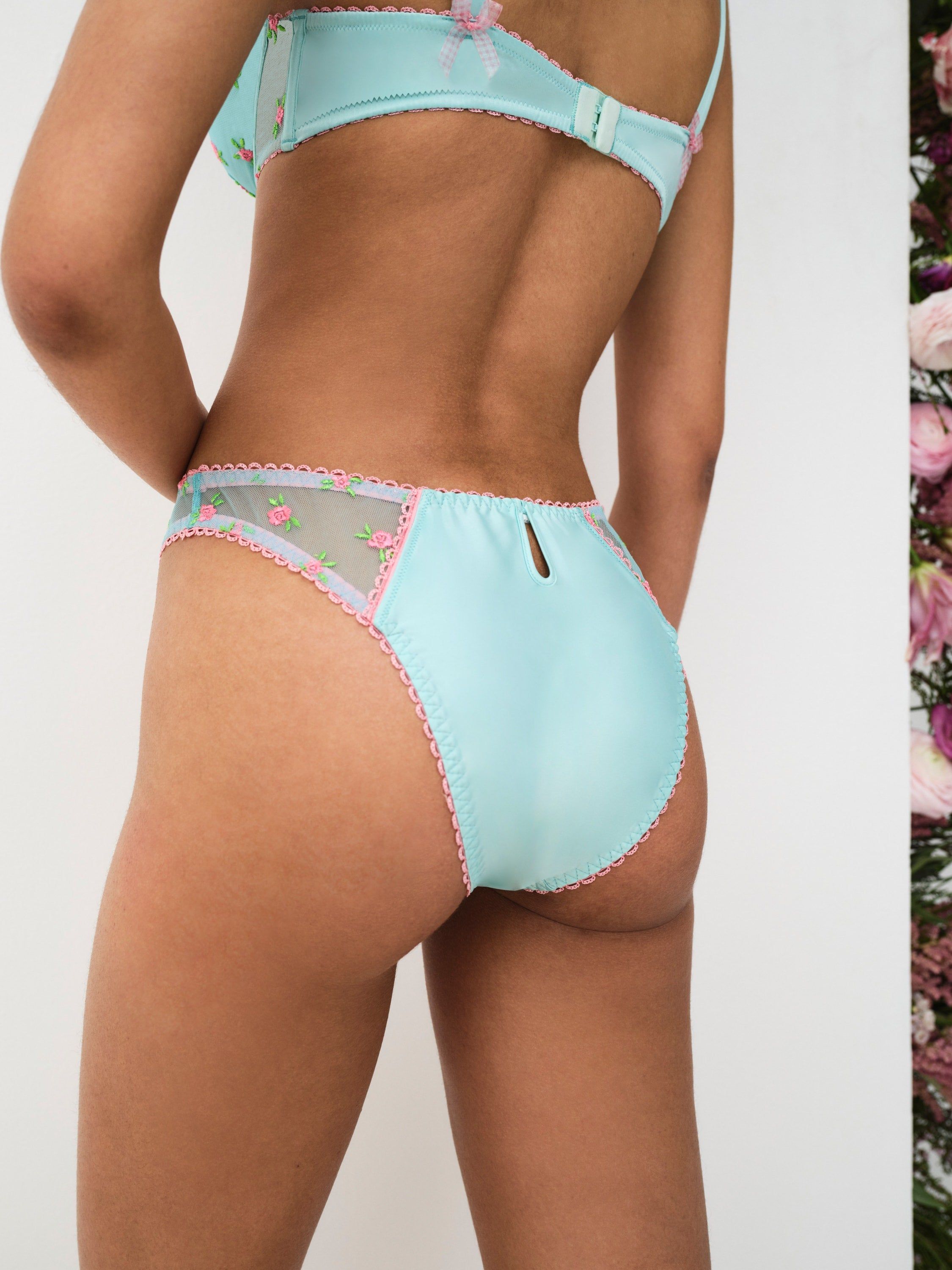 Garden Party High-Waist Panty sold by For Love And Lemons product image thumbnail 2