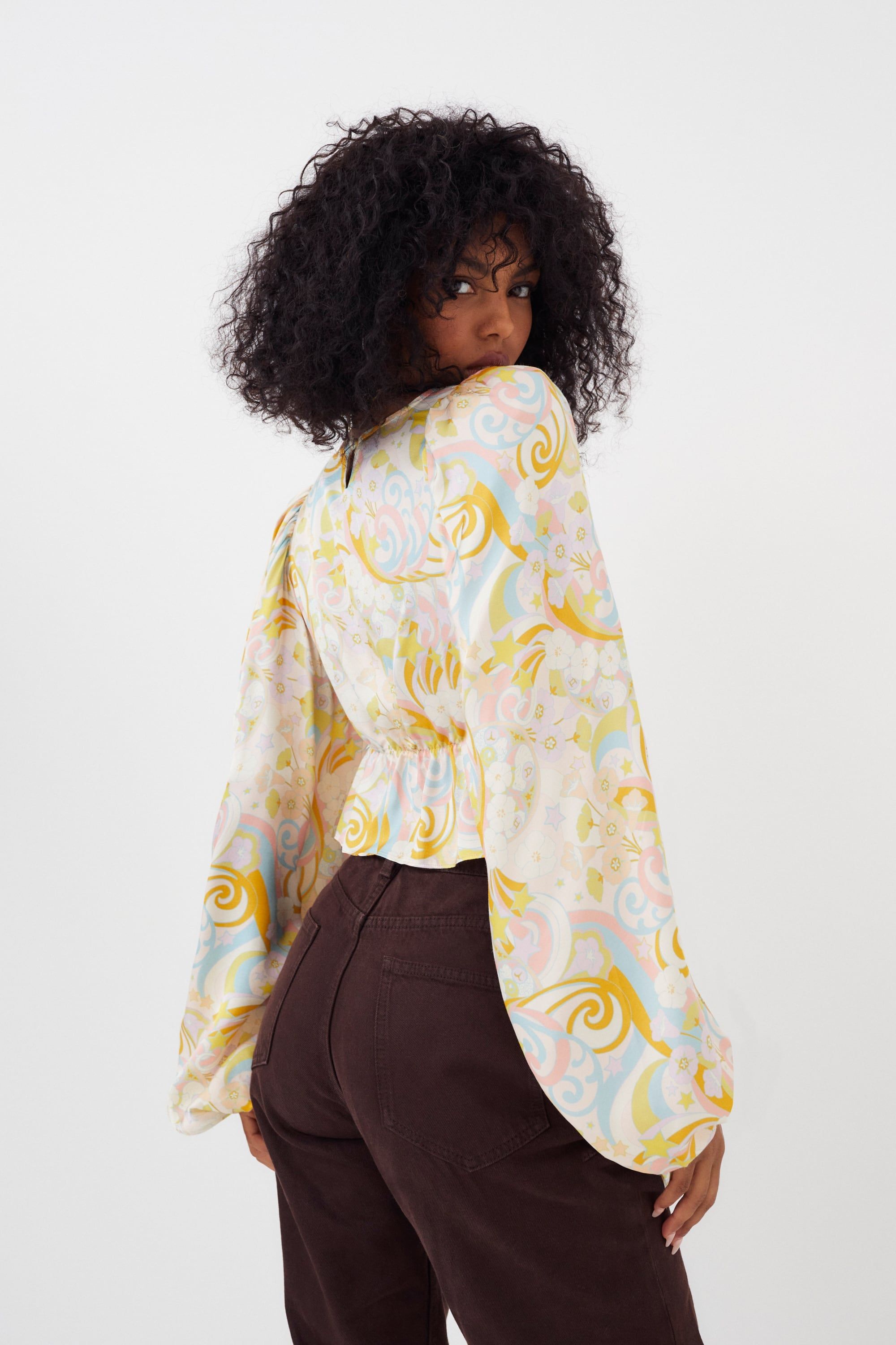 Marcia Crop Top sold by For Love And Lemons product image thumbnail 3