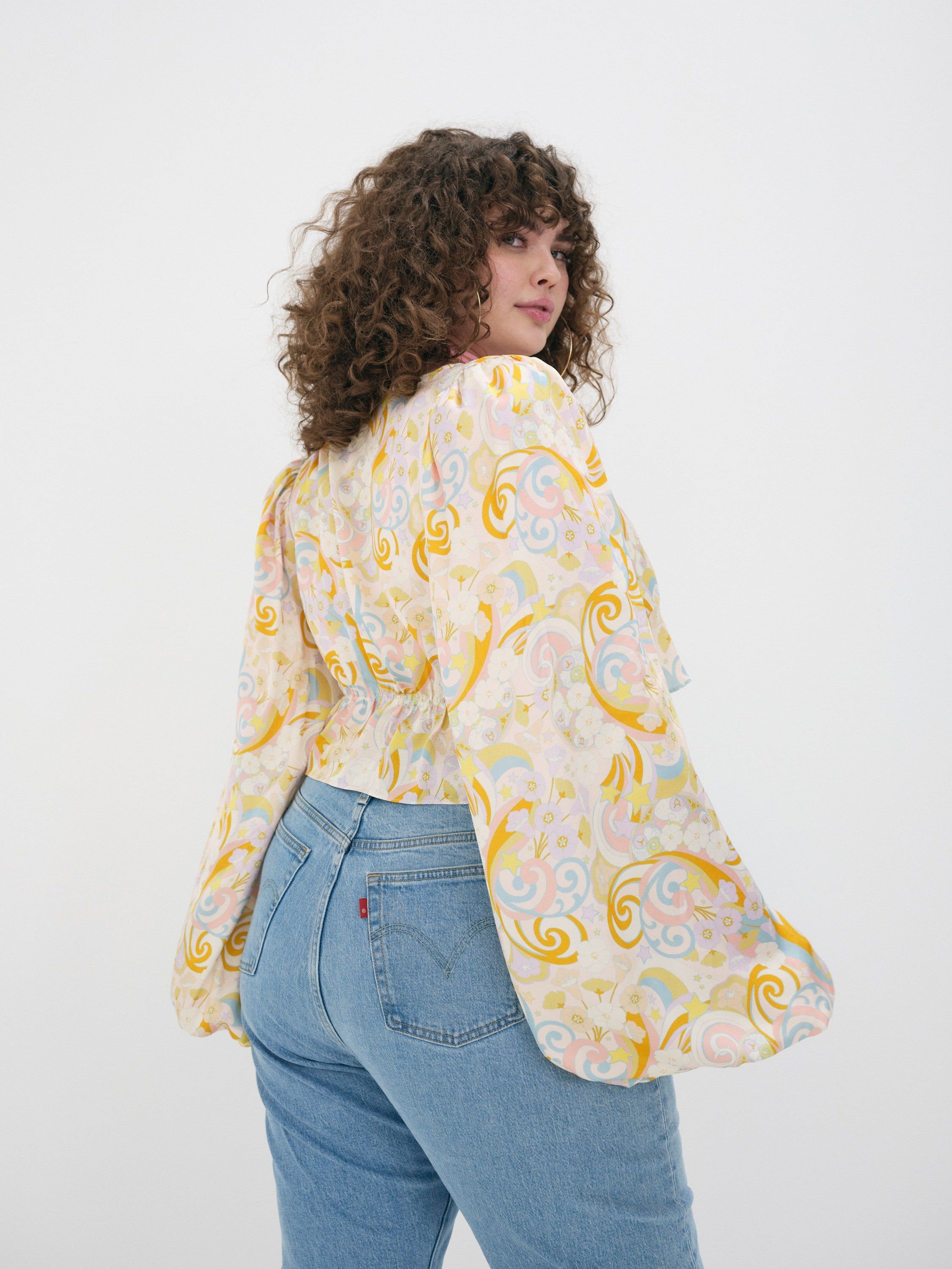 Marcia Crop Top sold by For Love And Lemons product image thumbnail 5