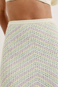 Bette Midi Skirt sold by For Love And Lemons