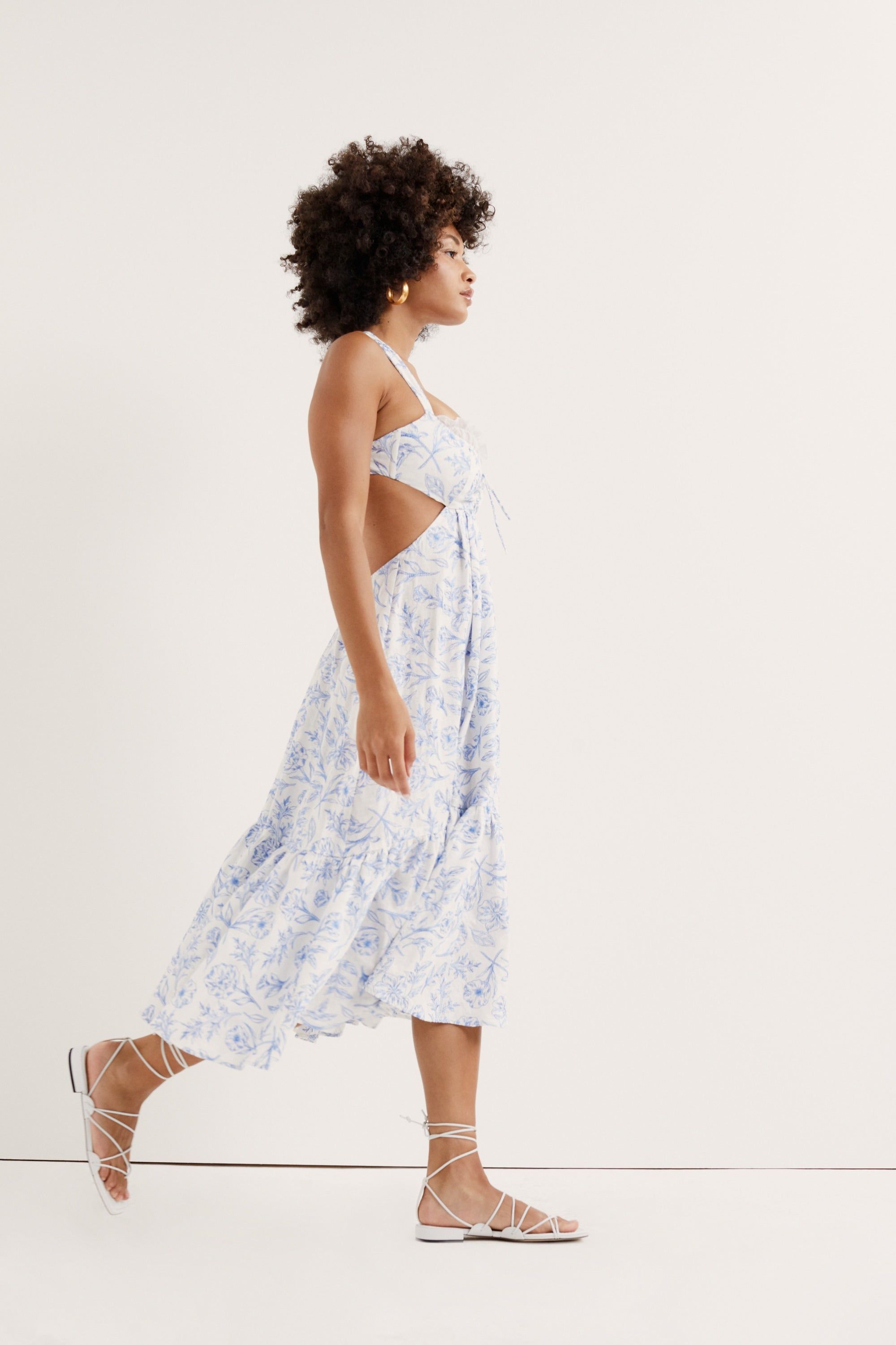 Maisie Midi Dress sold by For Love And Lemons product image thumbnail 4