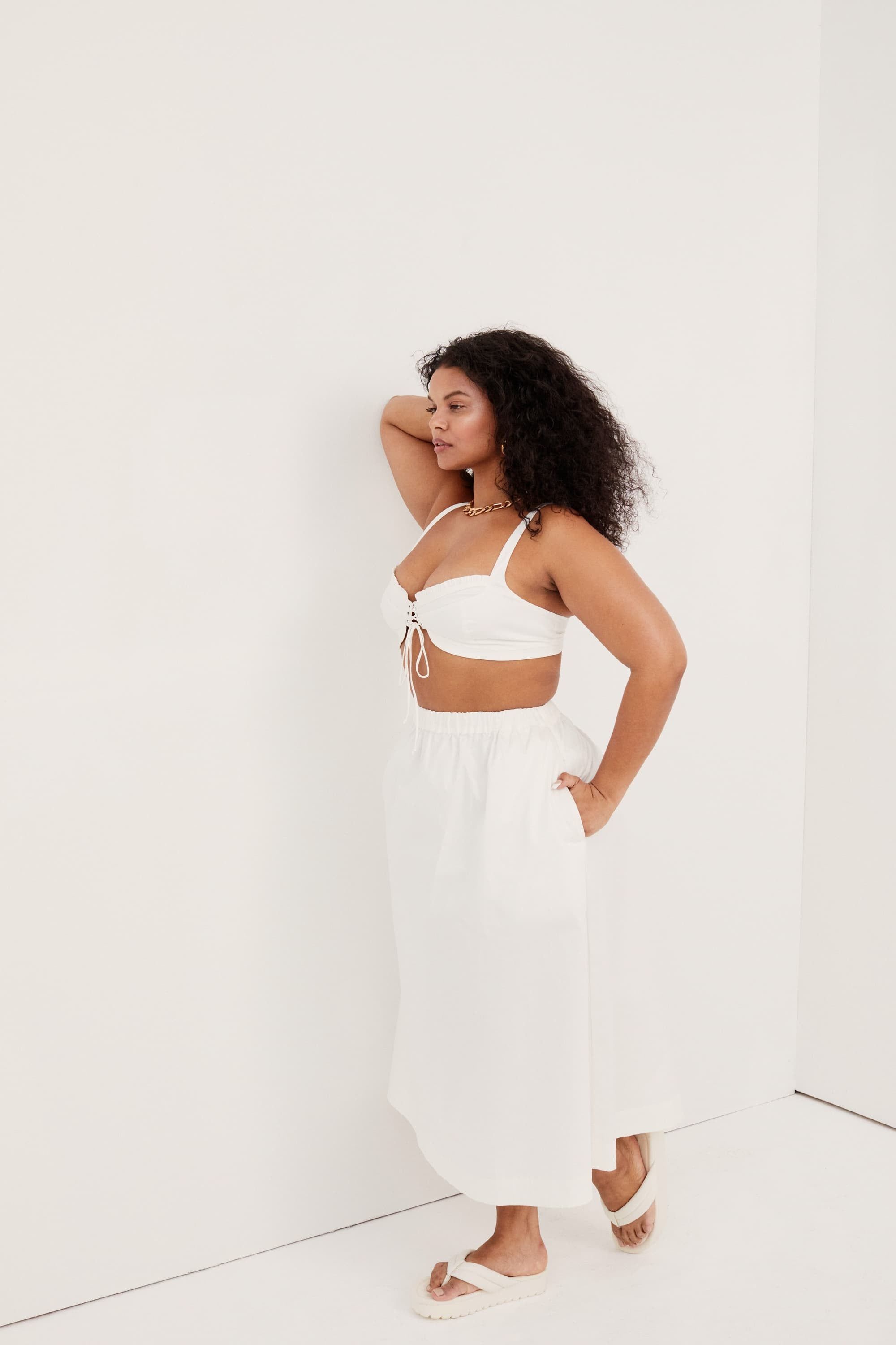 Clementine Midi Skirt sold by For Love And Lemons product image thumbnail 5