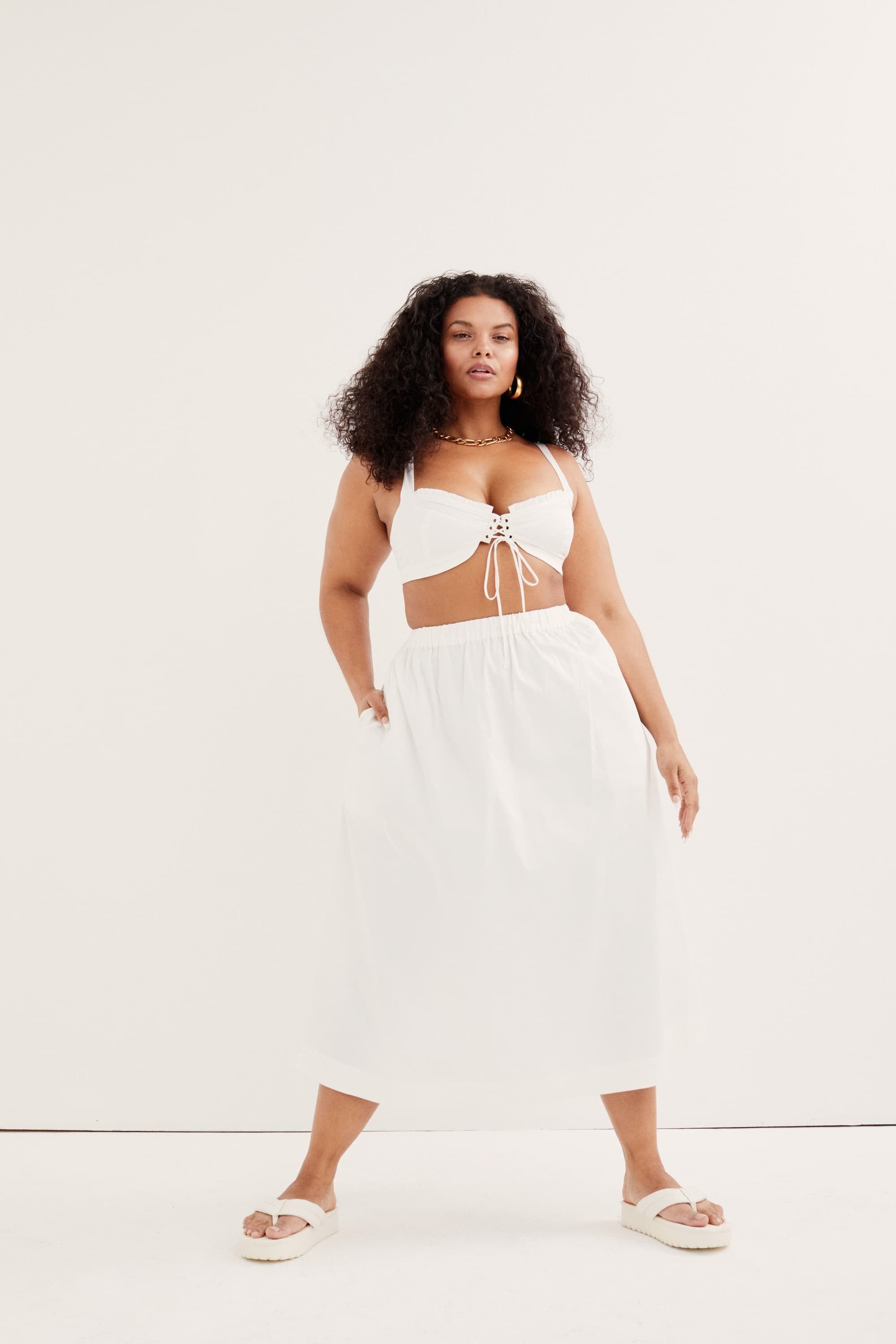 Clementine Midi Skirt sold by For Love And Lemons product image thumbnail 6