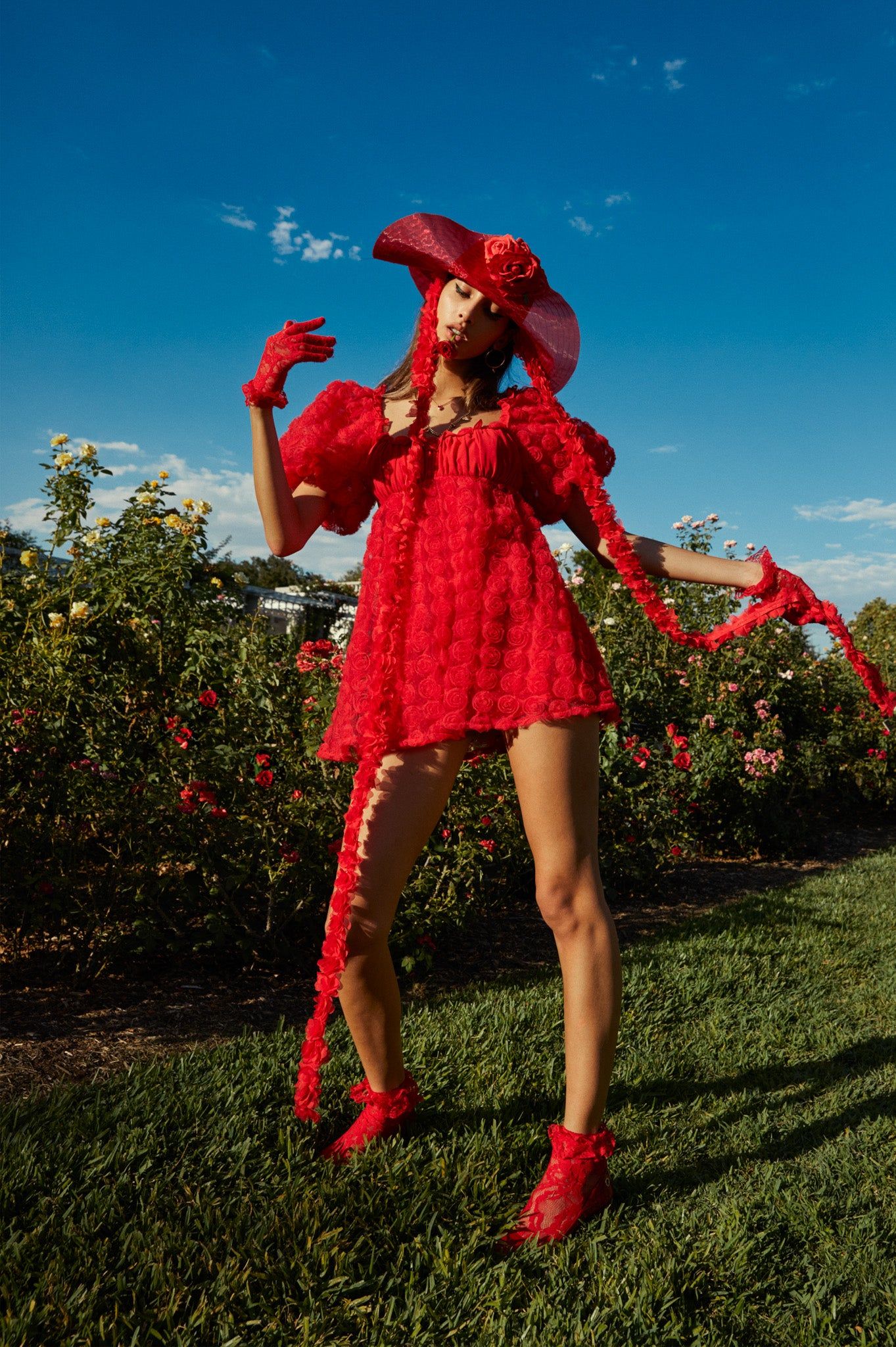 Hannah Mini Dress sold by For Love And Lemons product image thumbnail 6