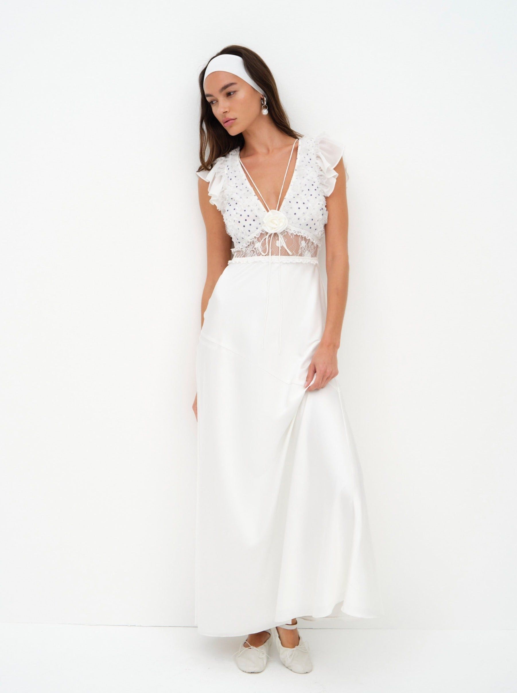 Carmen Maxi Dress sold by For Love And Lemons product image thumbnail 3