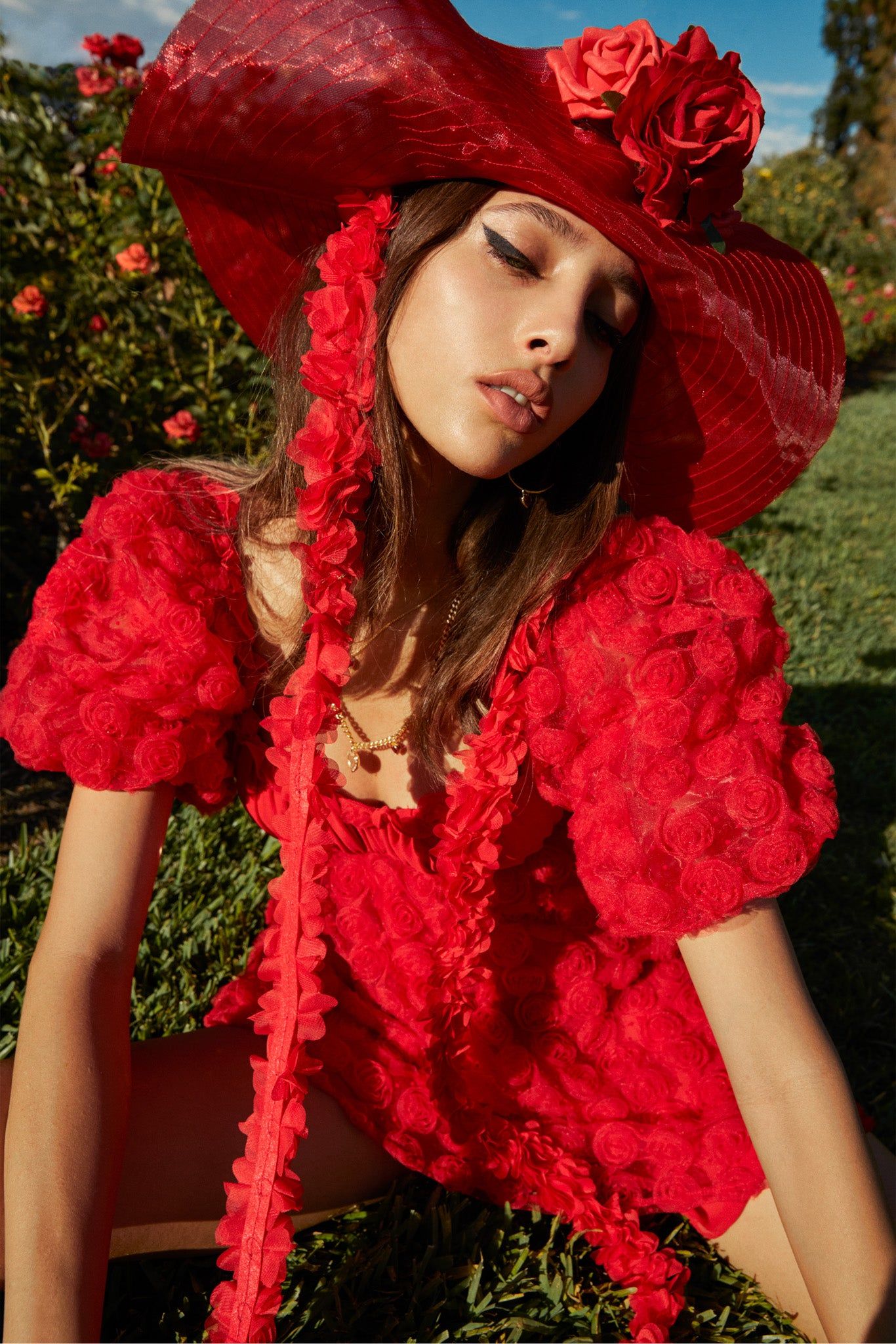 Hannah Mini Dress sold by For Love And Lemons product image thumbnail 8