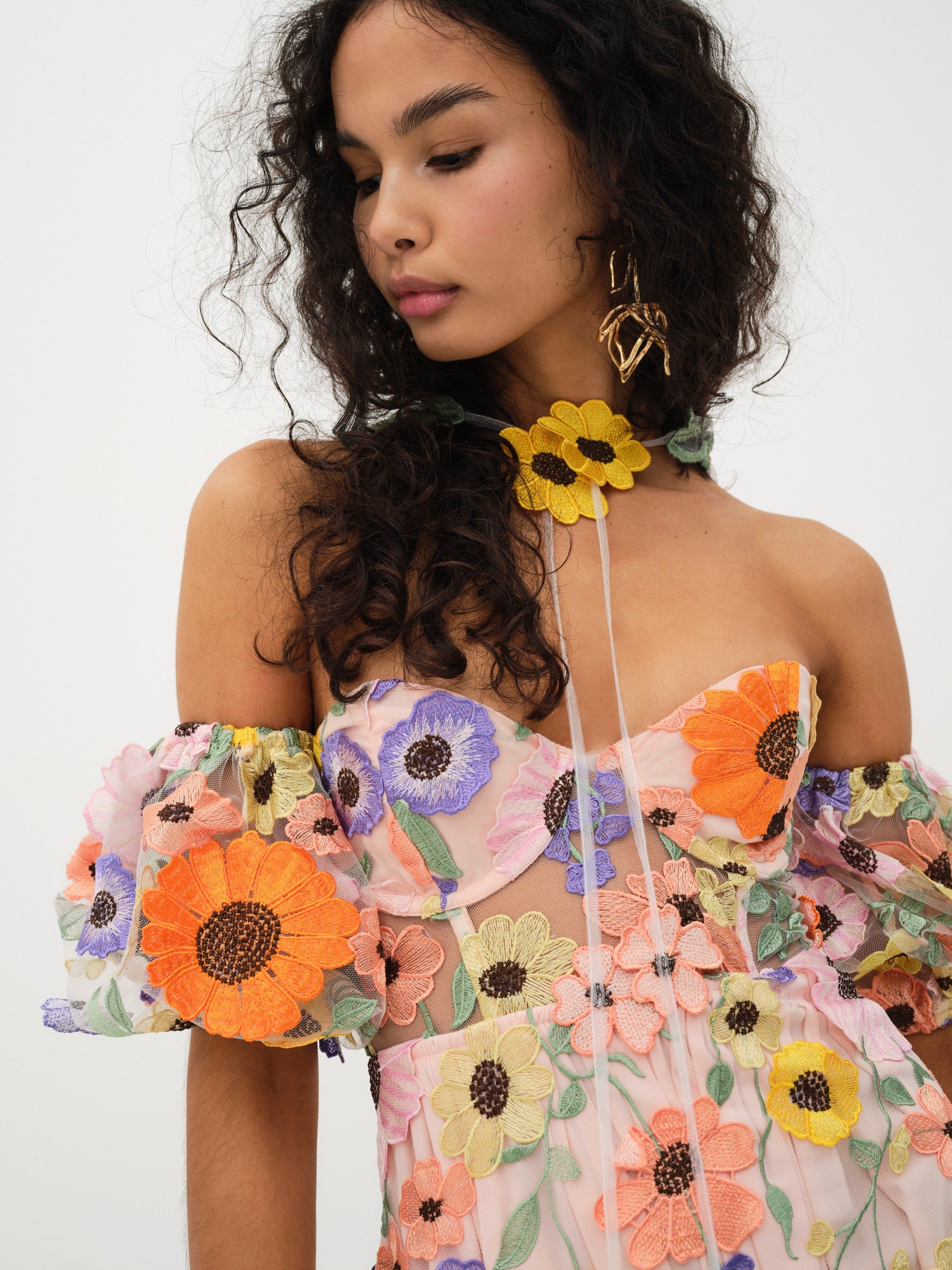 Prato Mini Dress sold by For Love And Lemons product image thumbnail 2