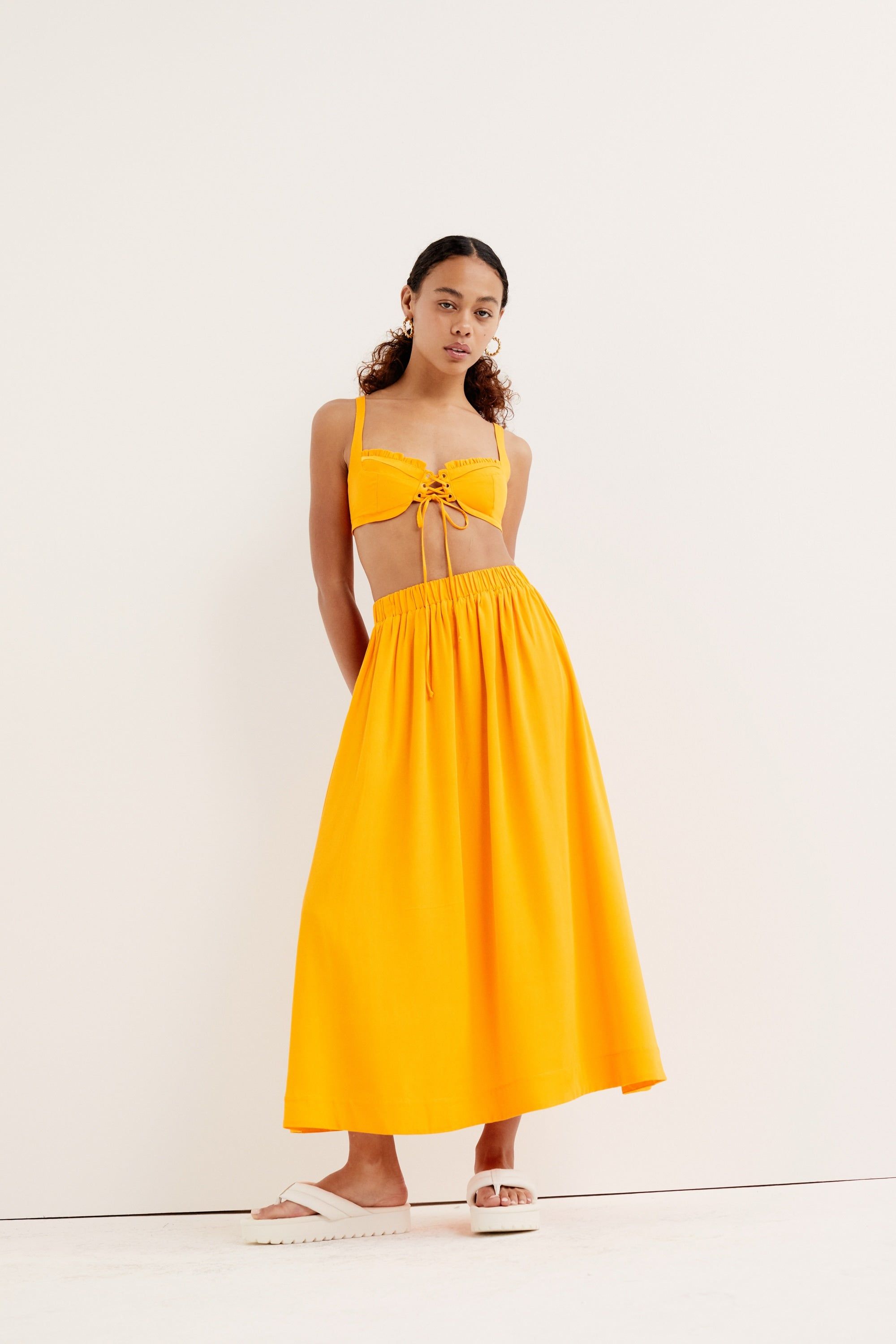 Clementine Bra Top sold by For Love And Lemons product image thumbnail 3