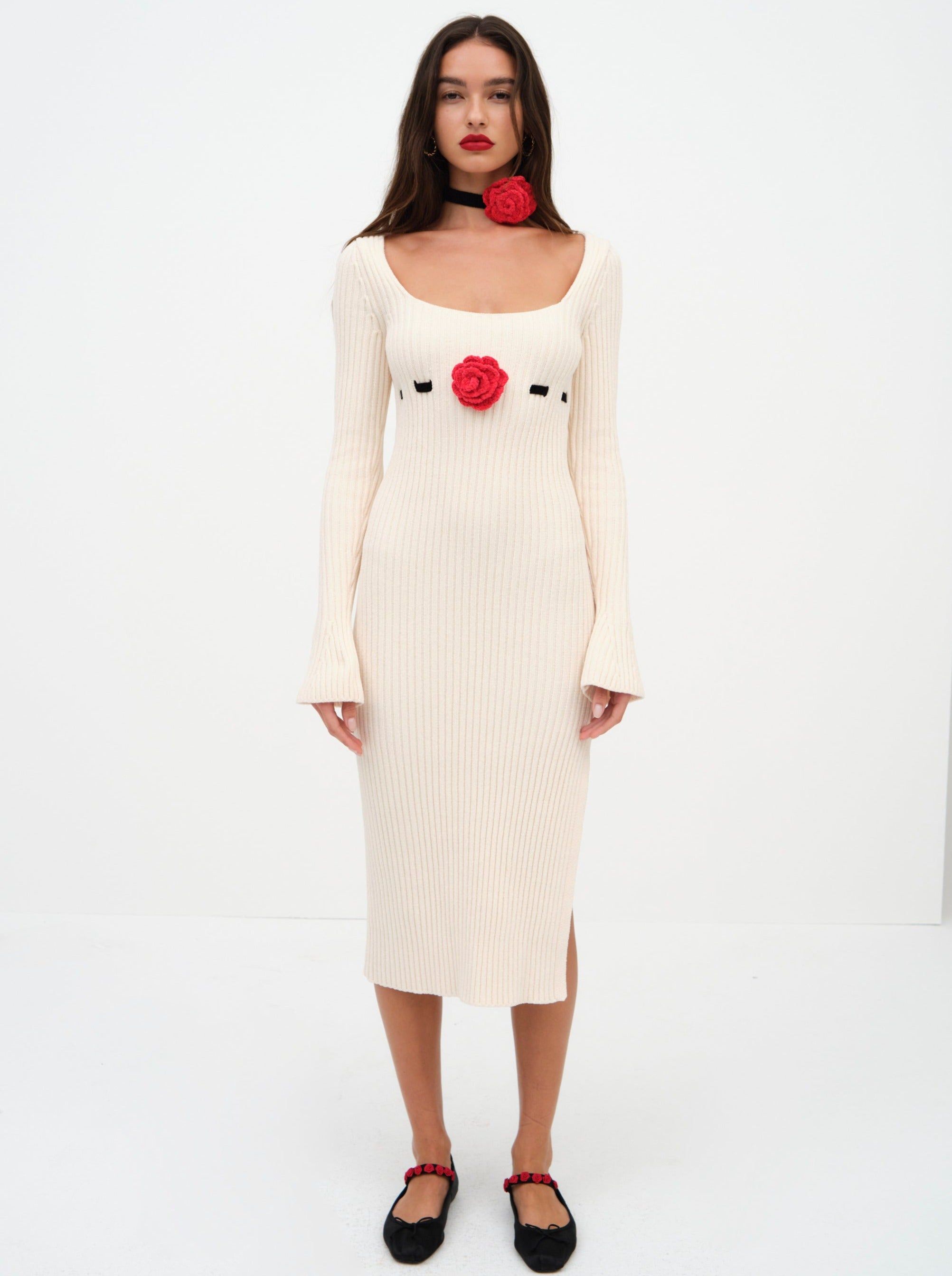 Blythe Midi Dress sold by For Love And Lemons product image thumbnail 3