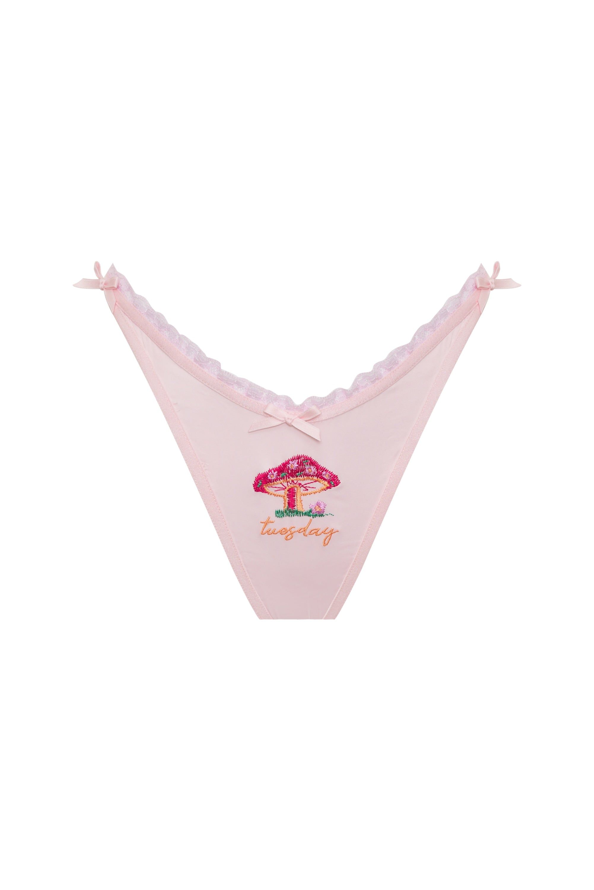 Days Of The Week 7 Pack Thong Panty sold by For Love And Lemons product image thumbnail 3