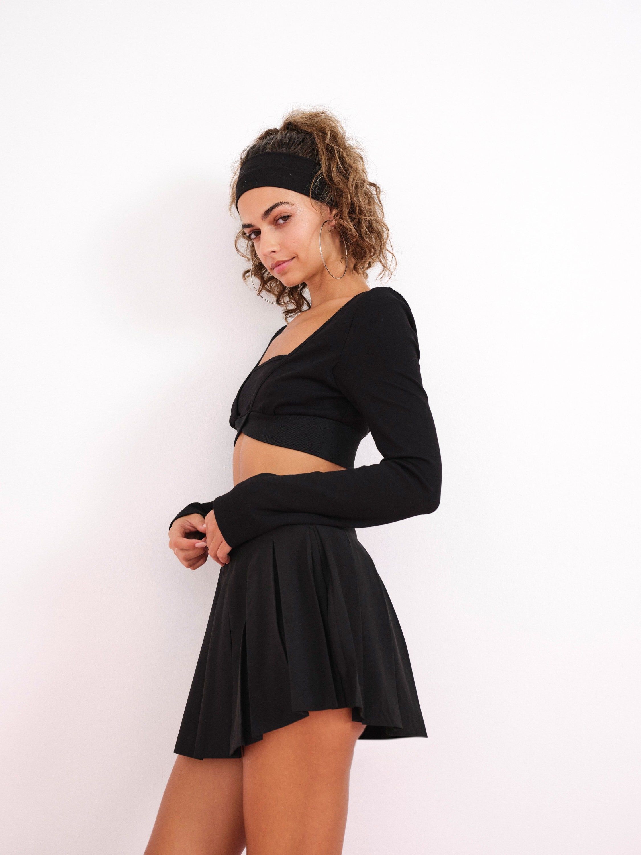 Rib Crop Top sold by For Love And Lemons product image thumbnail 3